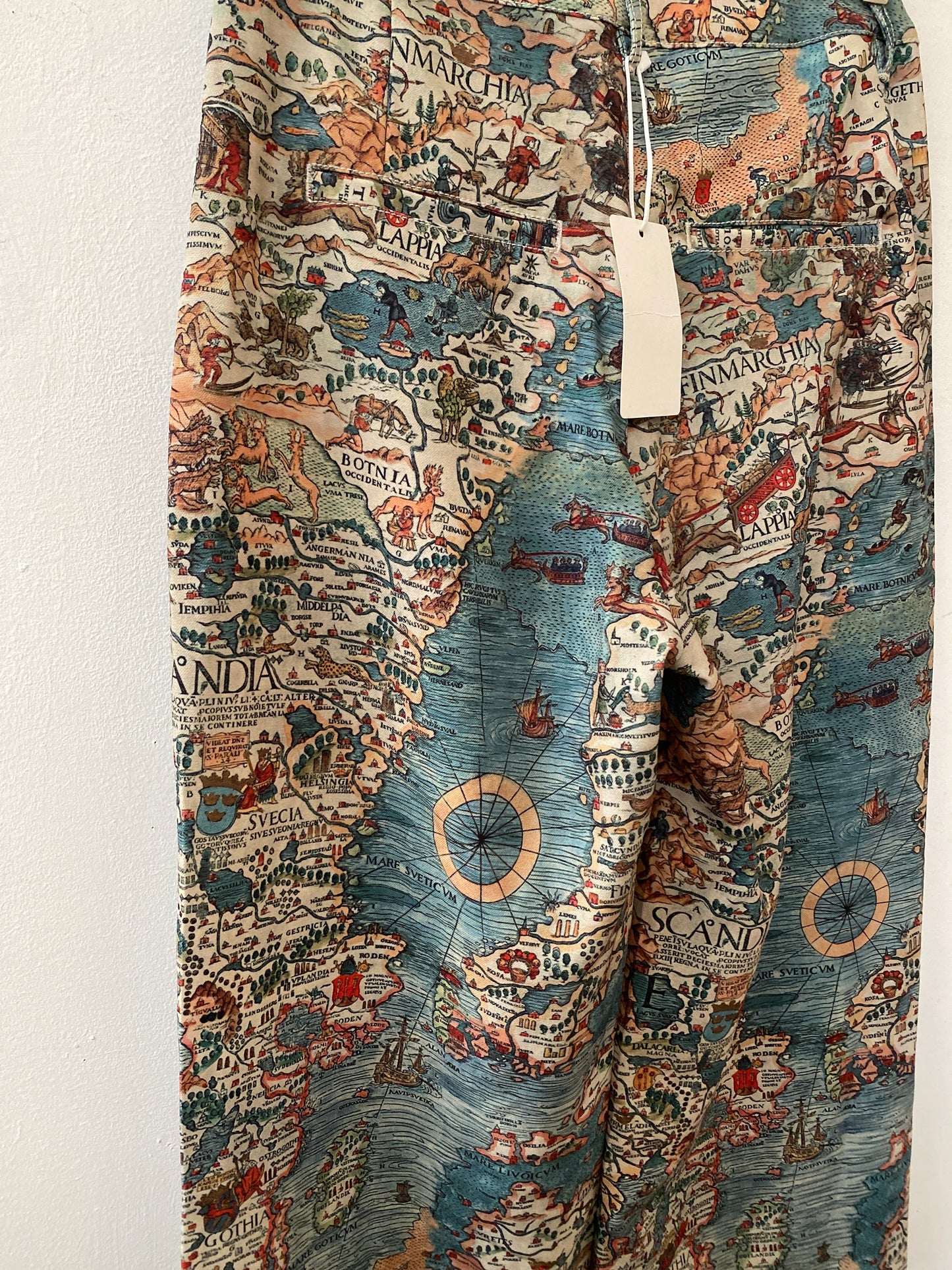 Initial Marine Printed pants