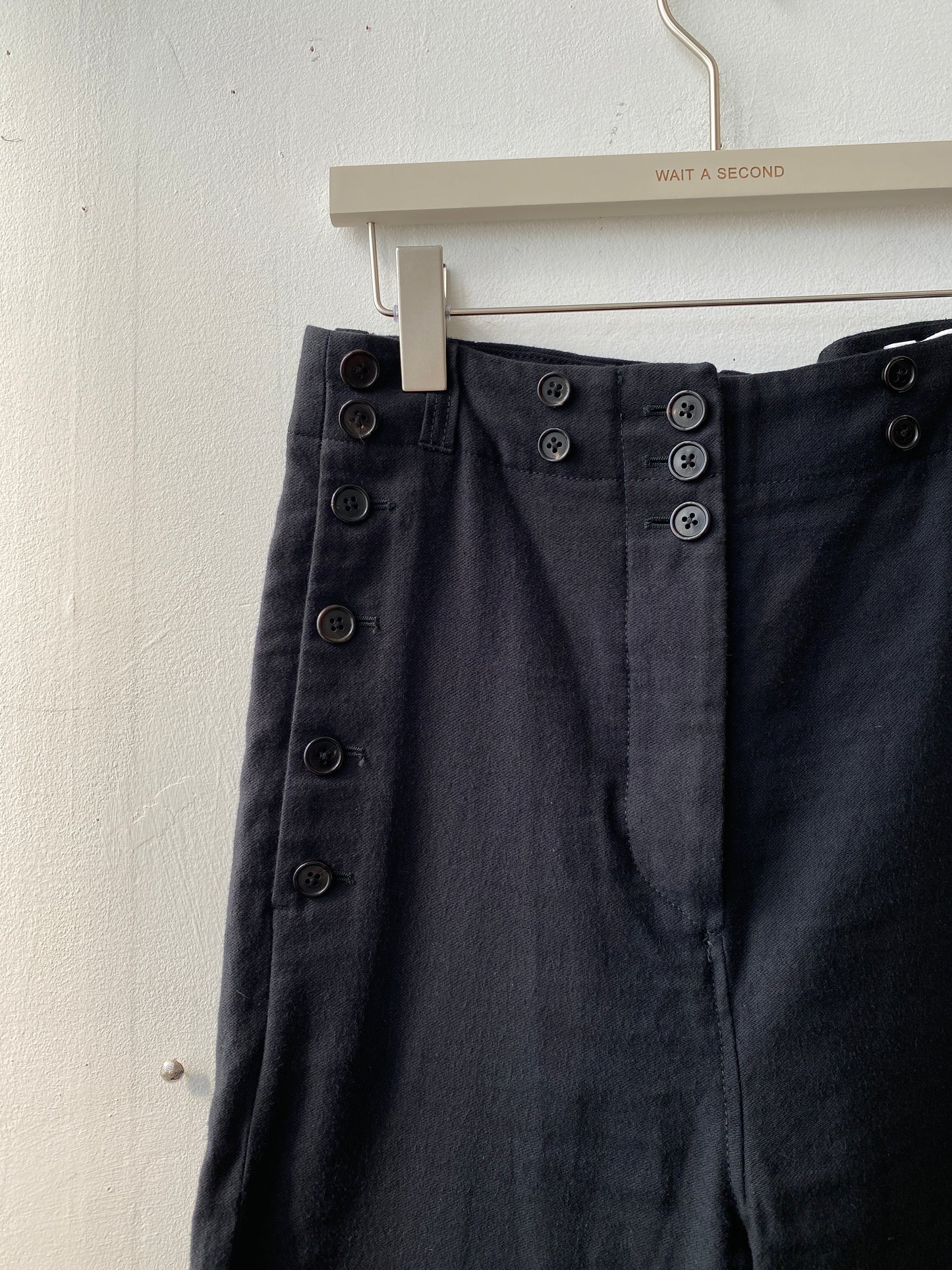 Ann Demeulemeester Buttons trousers