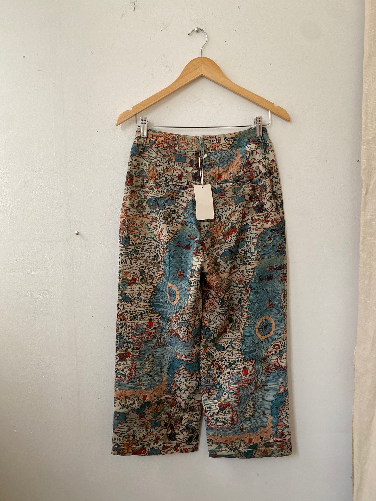 Initial Marine Printed pants