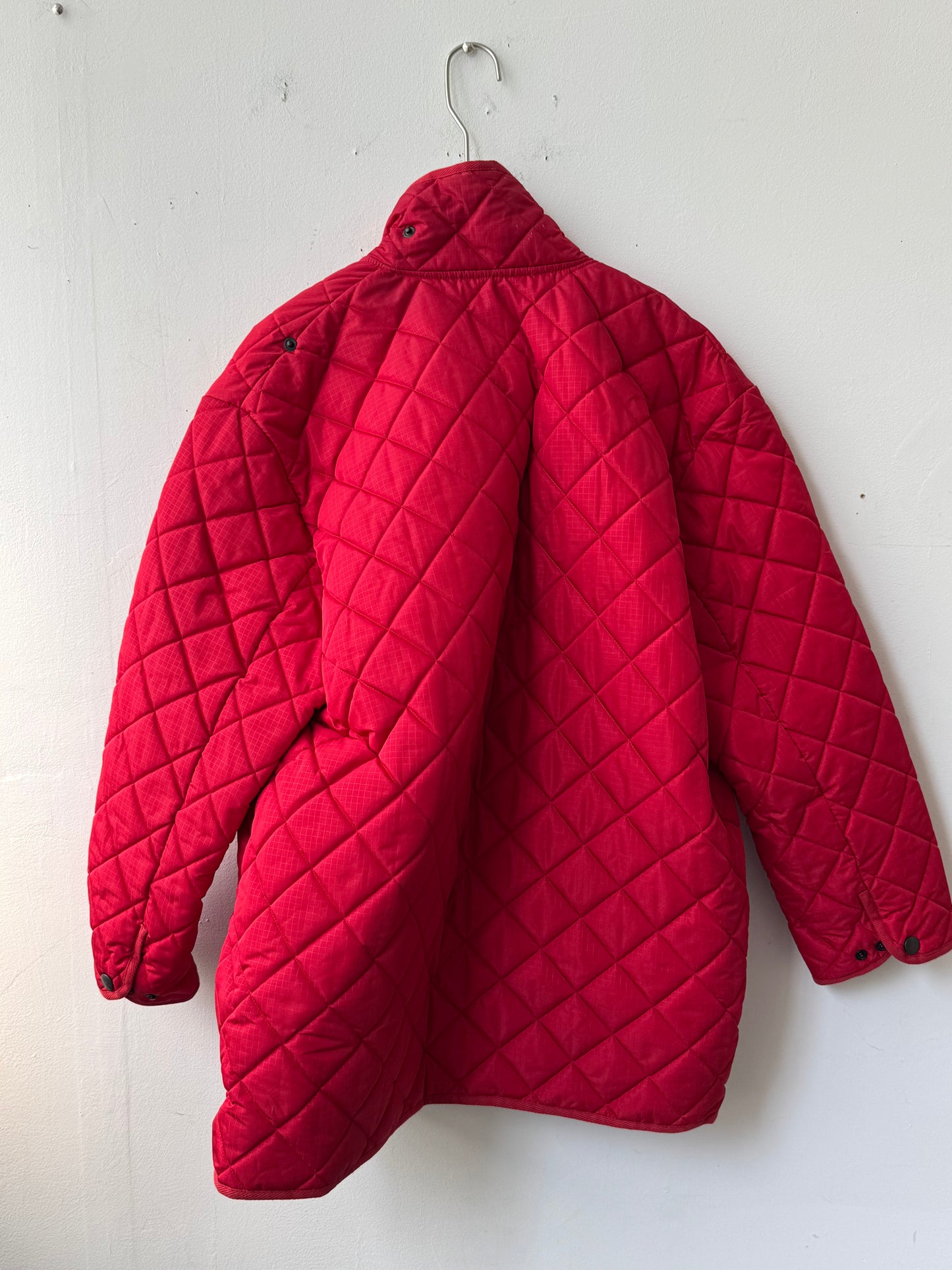 WAS-24WH233 Padded Coat in Red