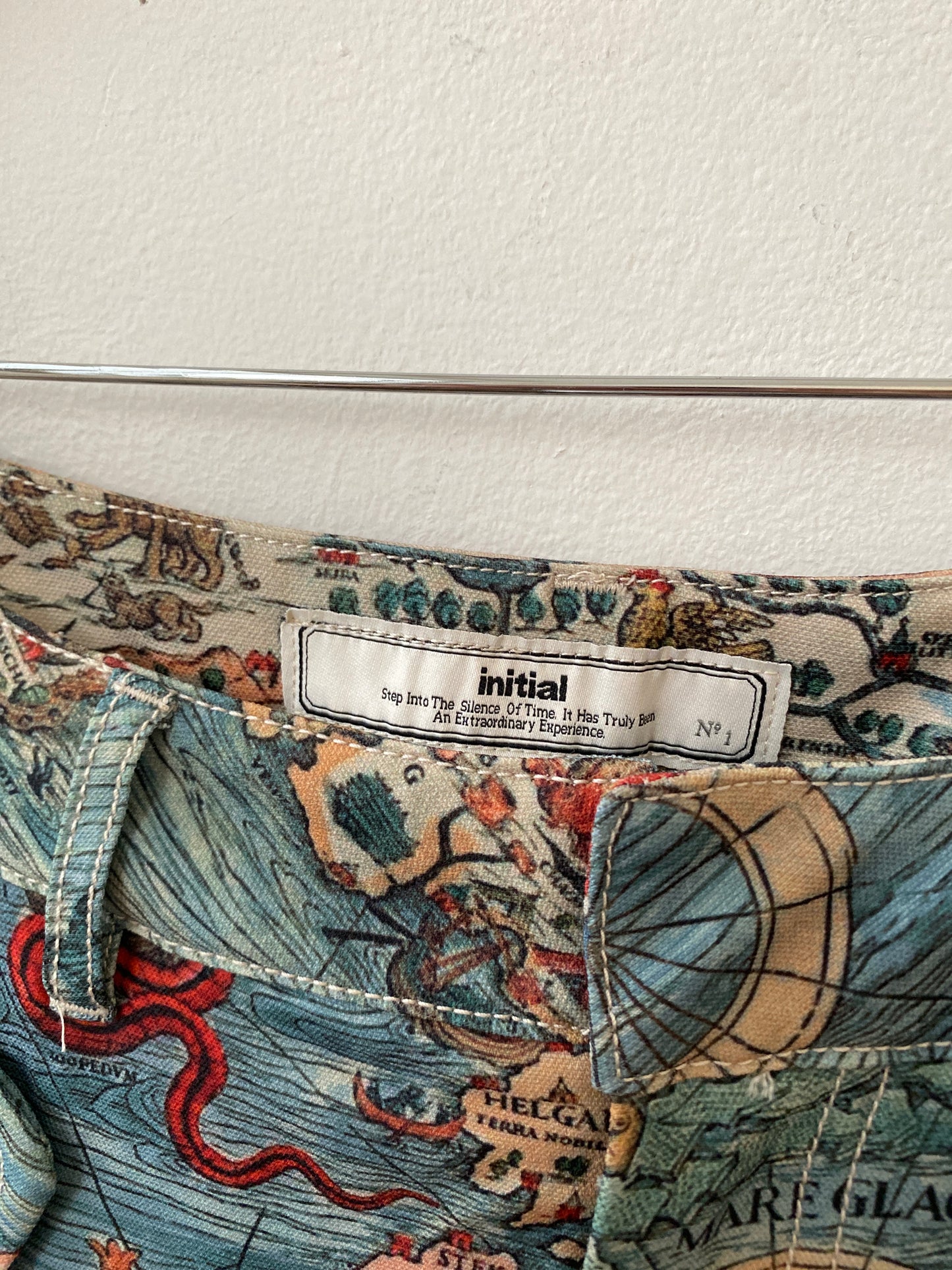 Initial Marine Printed pants