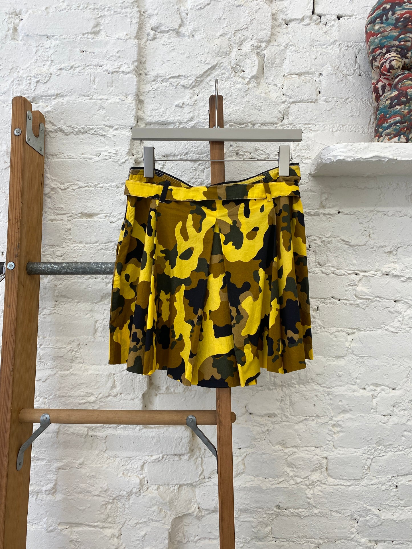 WAS-24122 Prada Sport Camo Mini Skirt