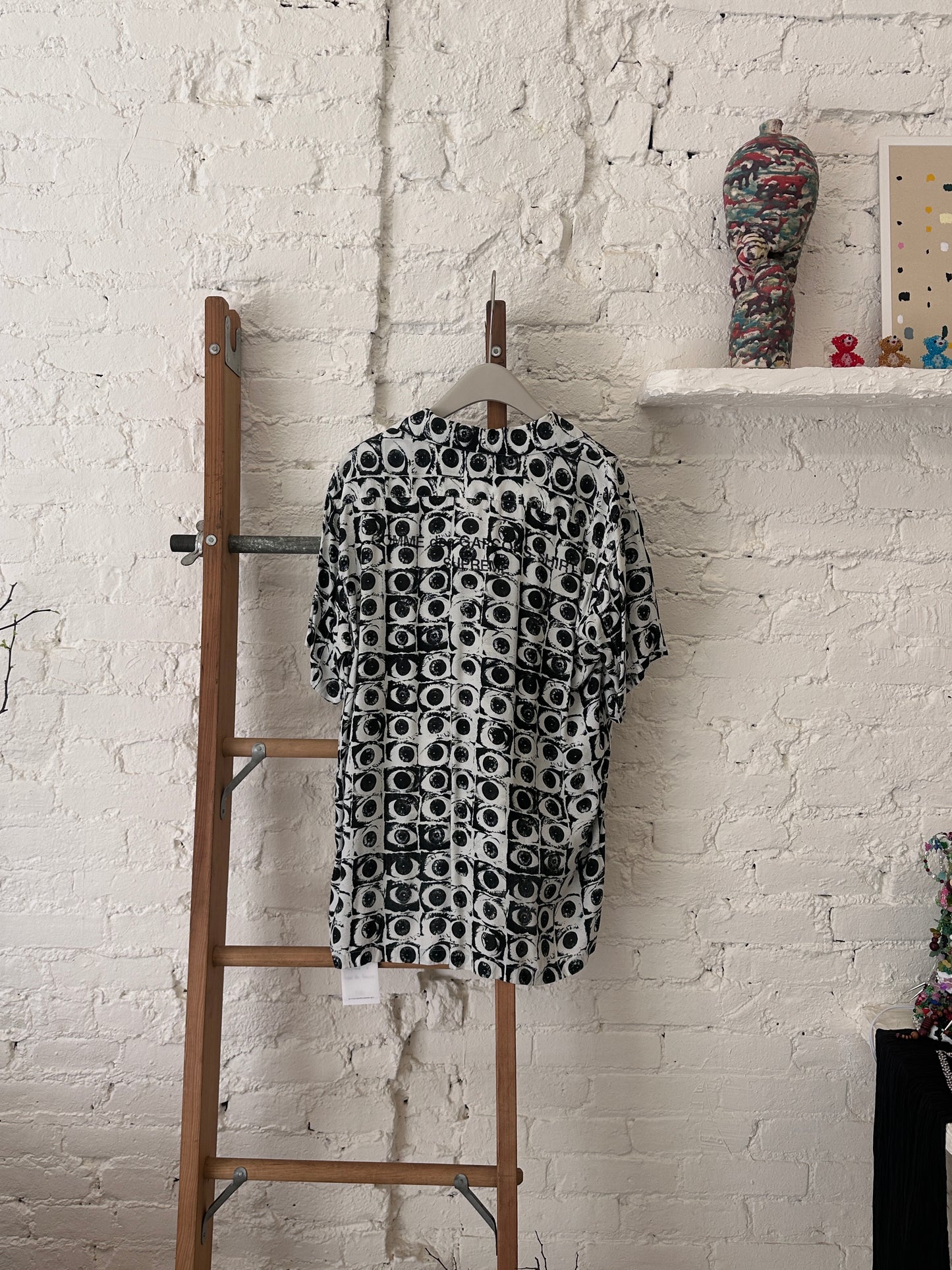 WAS-25653 Supreme x Comme des Garçons Eyes Printed shirt
