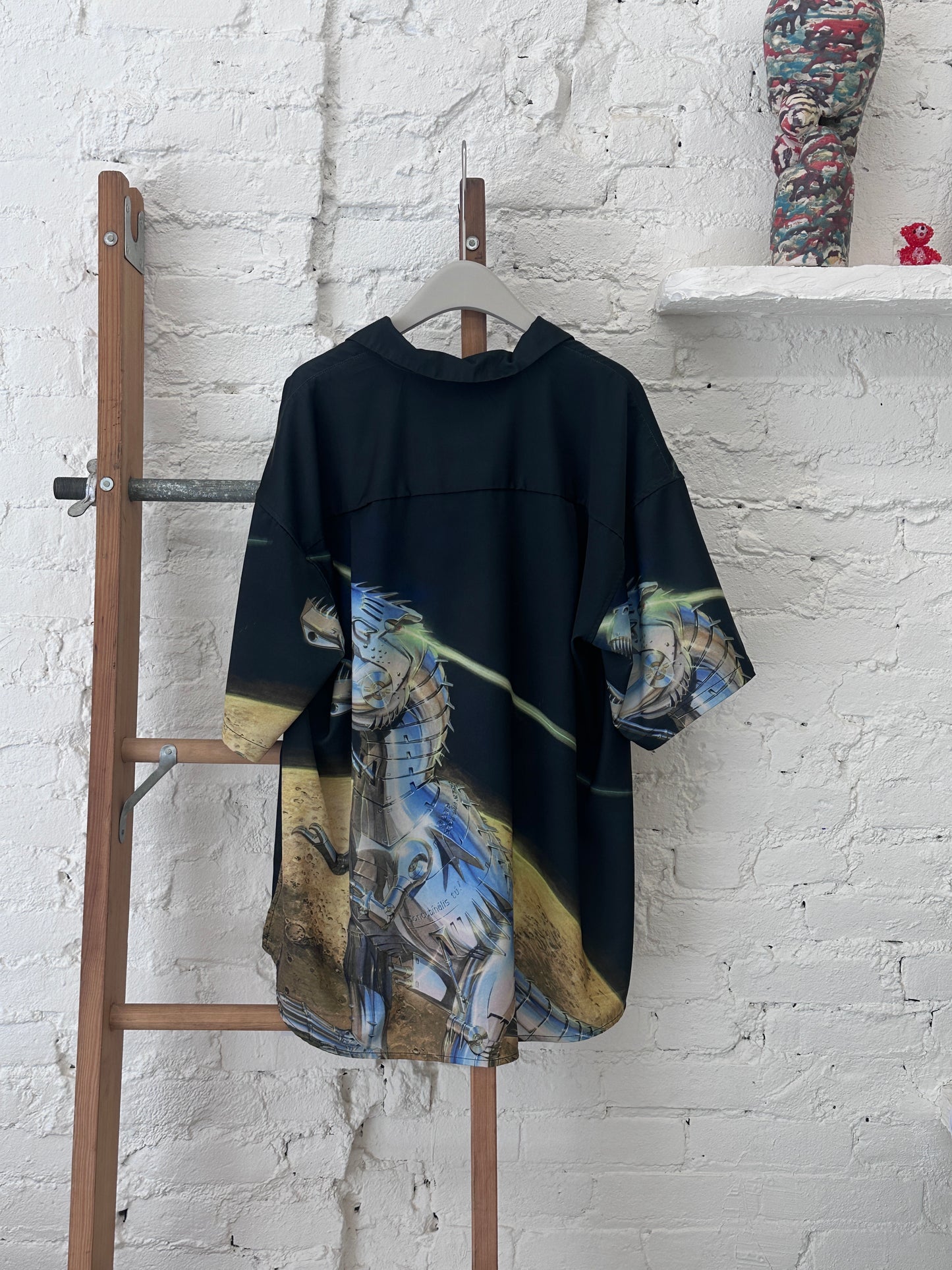 WAS-25654 2G x Hajime Sorayama dinosaur shirt