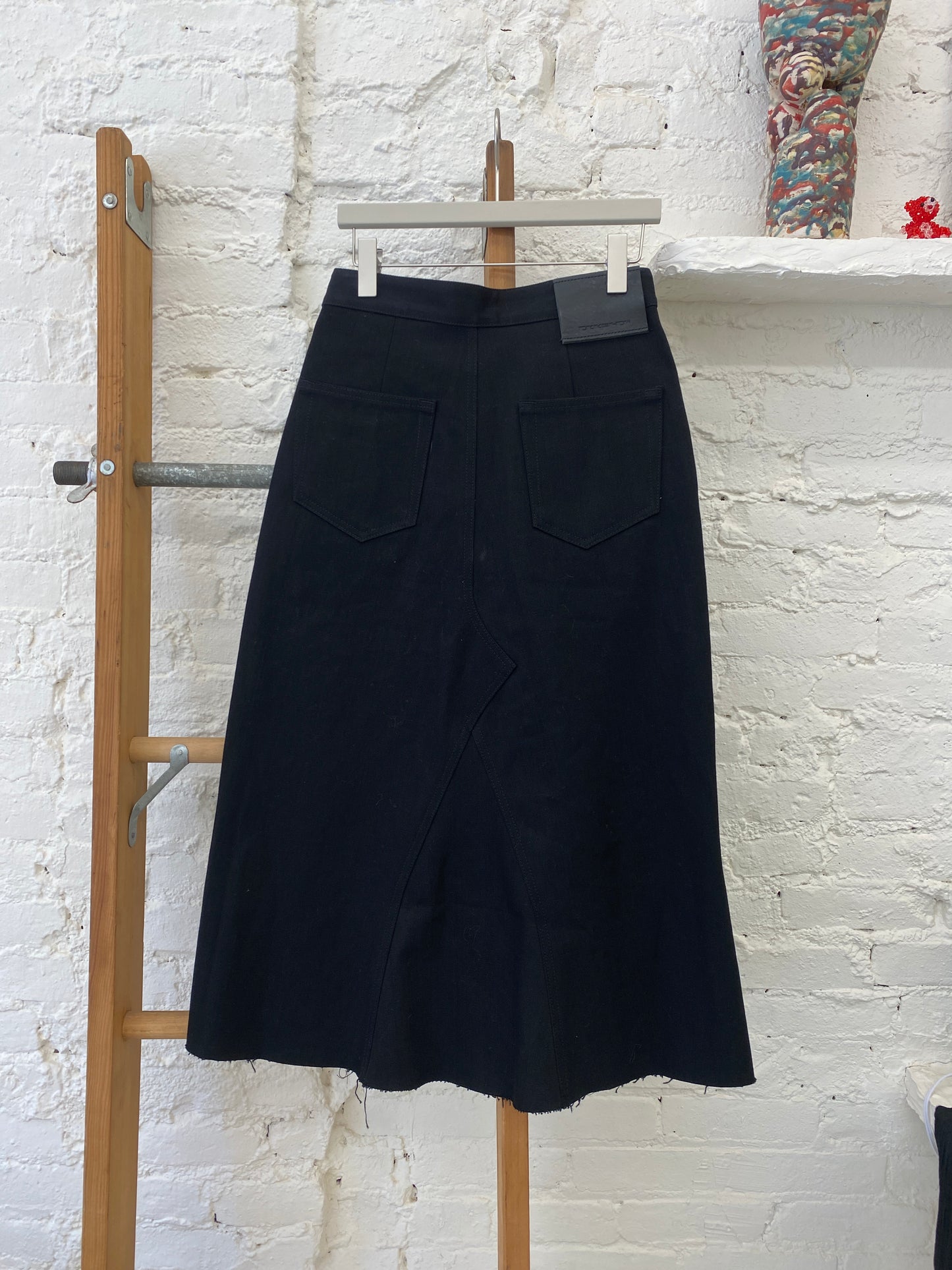 WAS-2311 RICK OWENS DENIMS DRESS