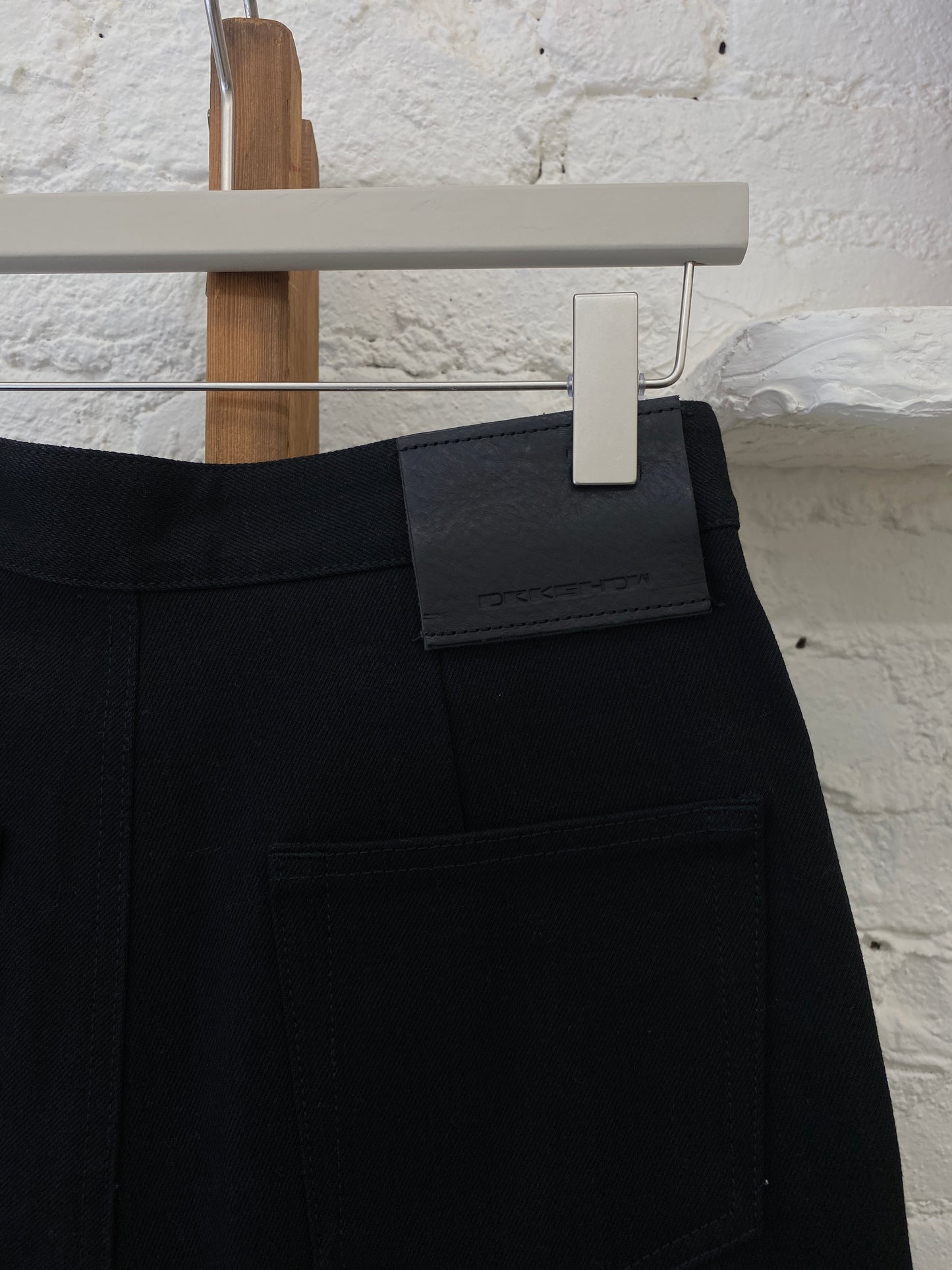 WAS-2311 RICK OWENS DENIMS DRESS