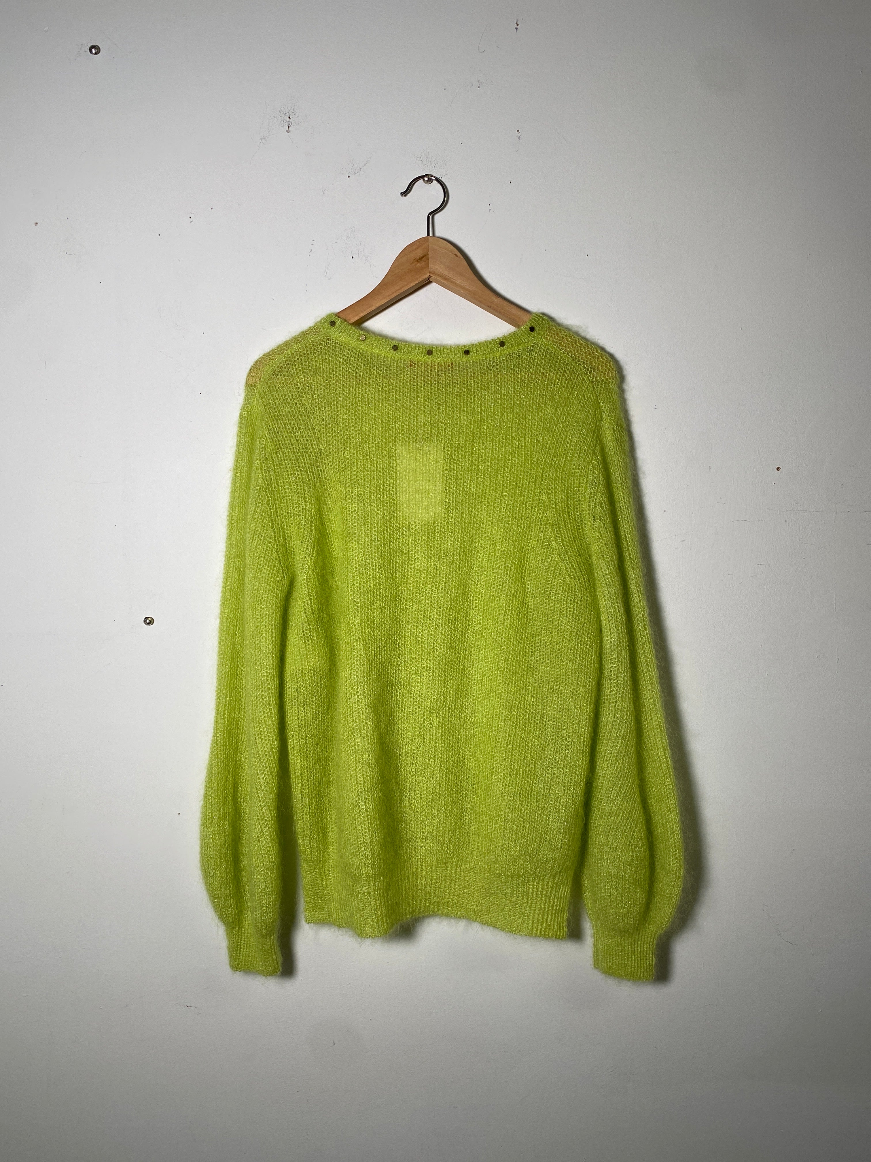 Vivienne Tam Apple Green Sweater