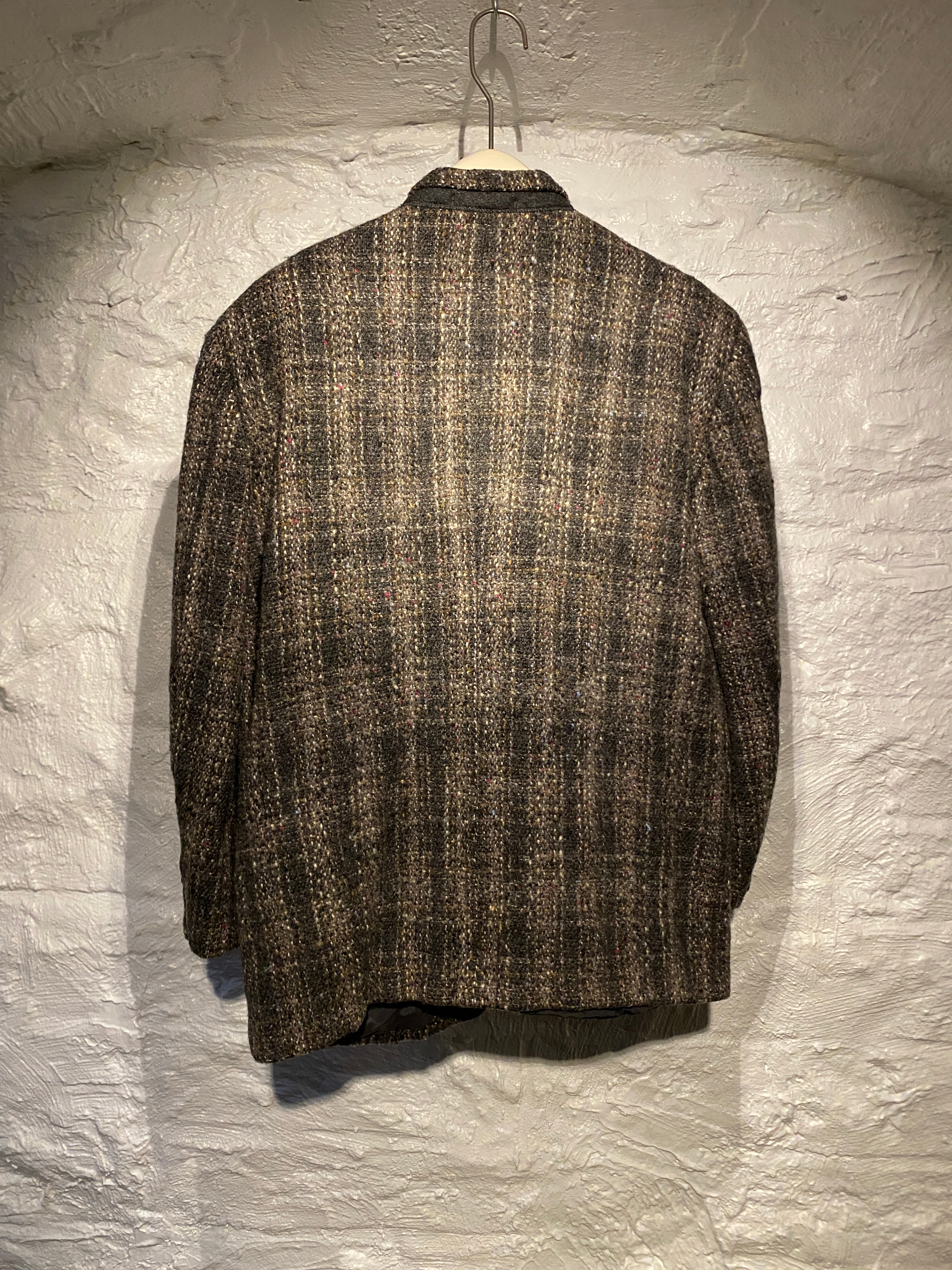 Comme des Garcons Homme Multicolors Wool Blend Blazer