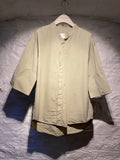 AMI Paris Sage Green Oversized Shirt