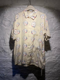 Visvim Ivory Fish Short-Sleeve Shirt