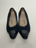 Chanel Denim Kitten Heels Size 37