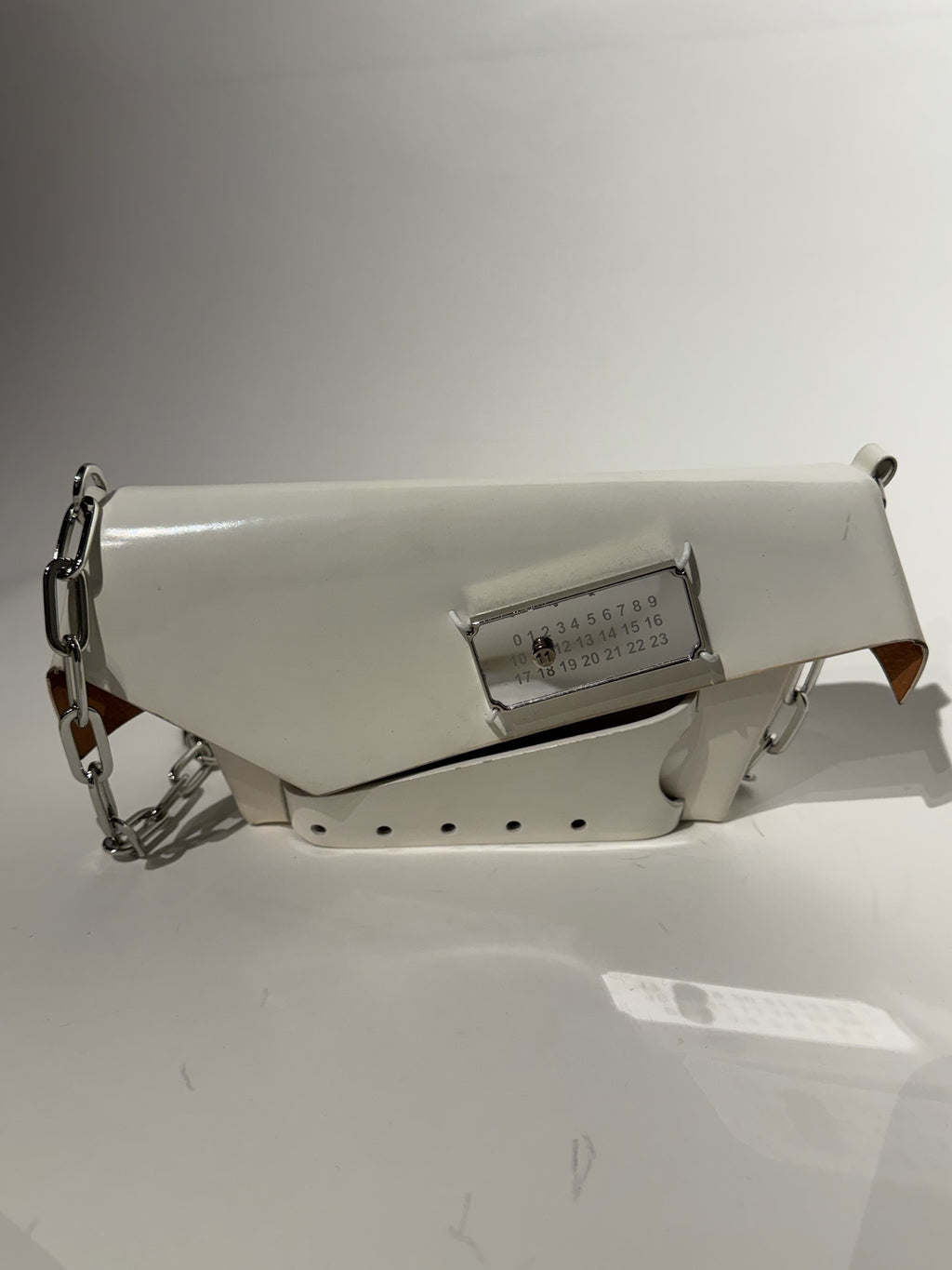 Maison Margiela White Snatched Shoulder Bag