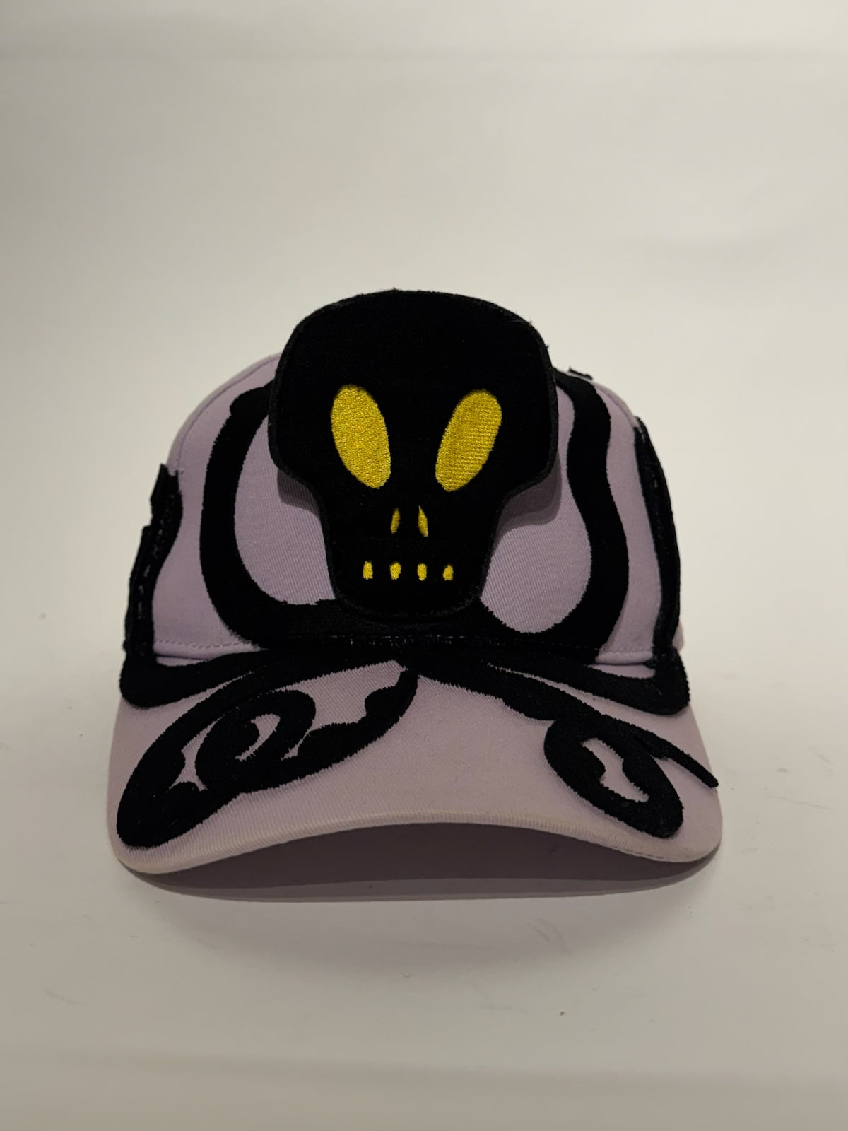 Walter Van Beirendonck Purple Octopus Skull Hat