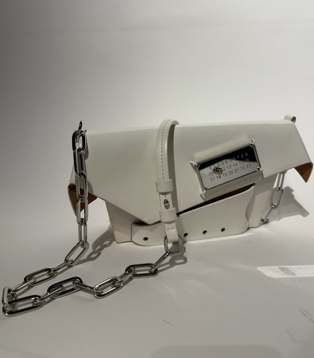 Maison Margiela White Snatched Shoulder Bag