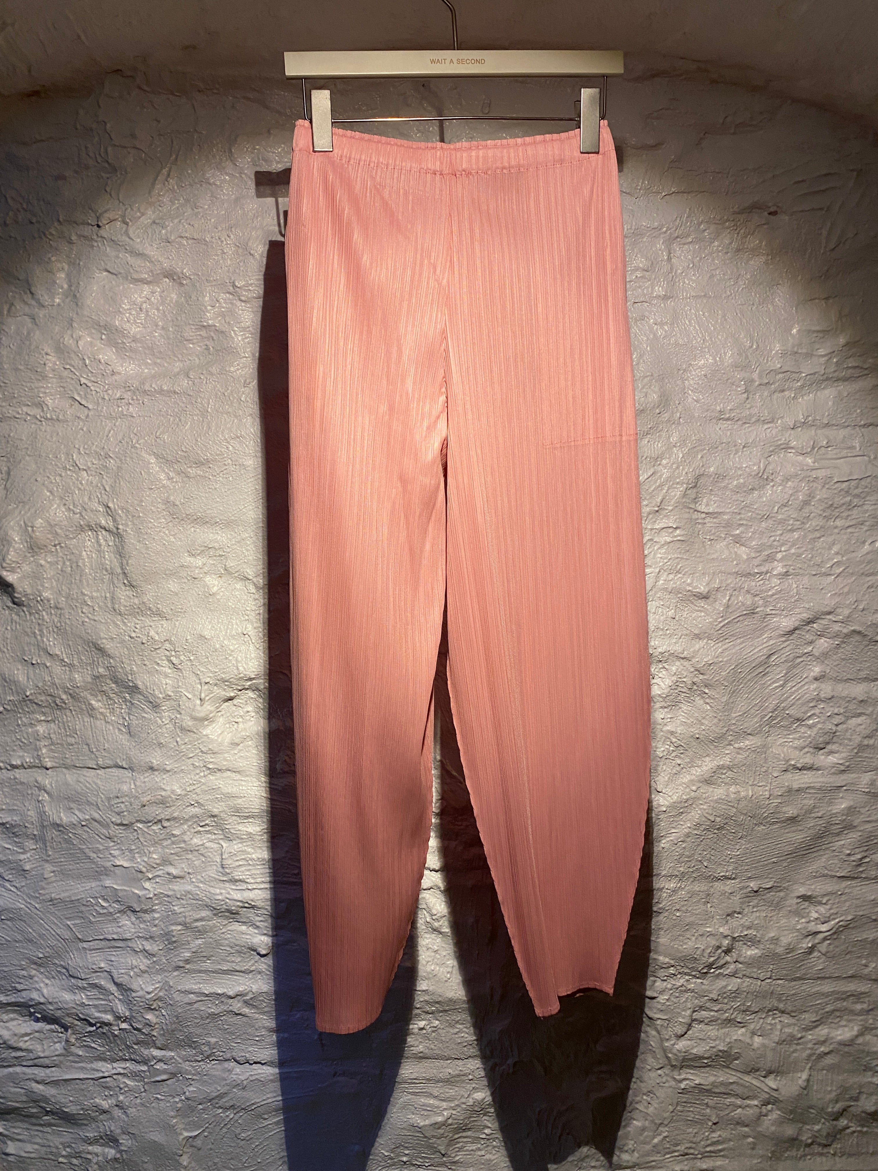 Issey Miyake Pleats Please Pink Trouser