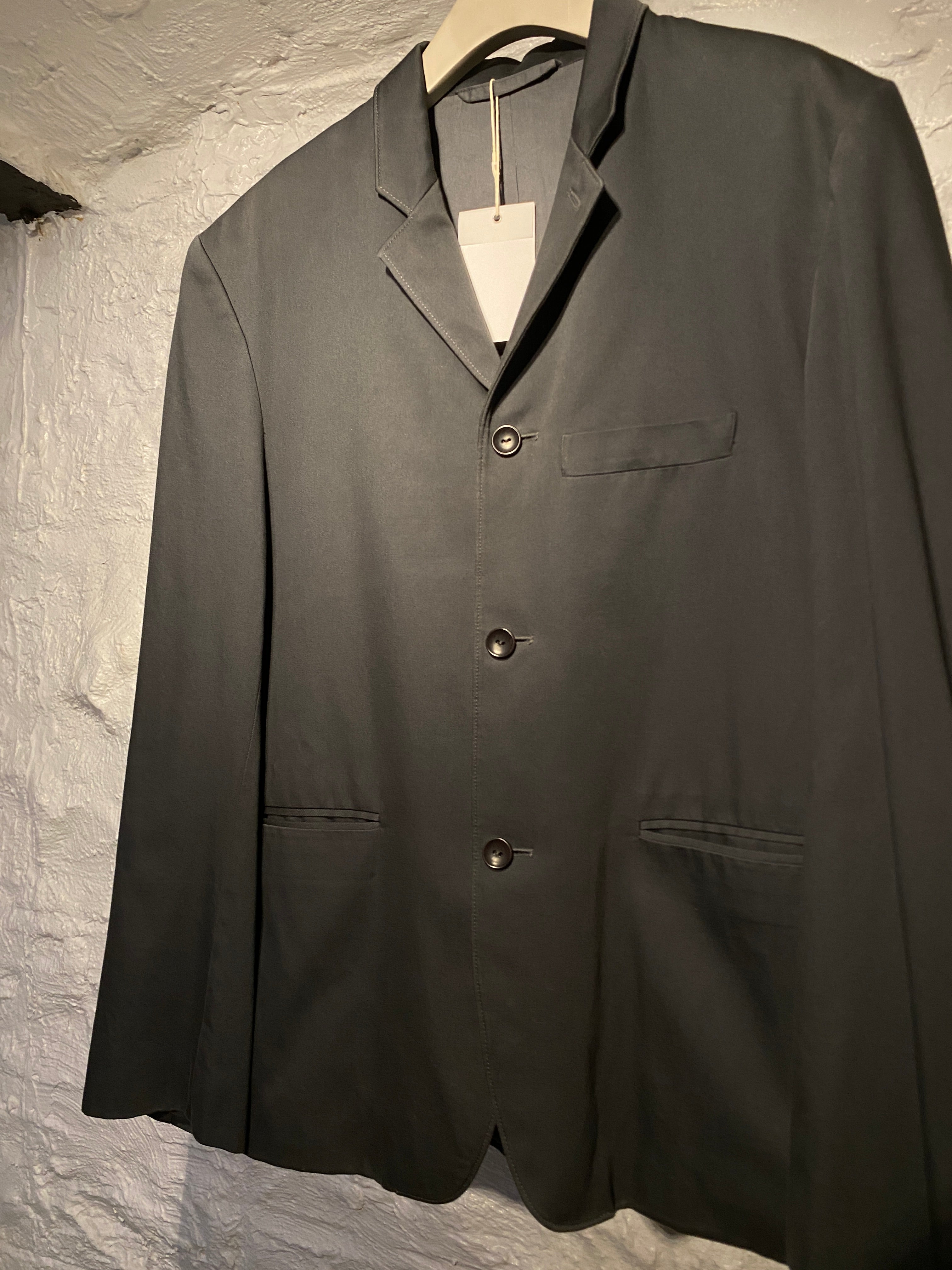 Lemaire Grey Green Oversized Casual Blazer