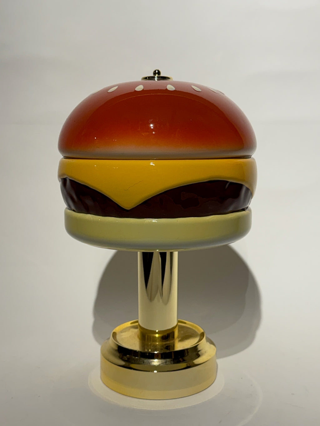 Undercover Vintage Hamburger Gold Table Lamp