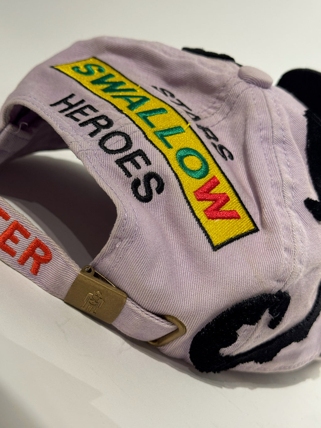 Walter Van Beirendonck Purple Octopus Skull Hat