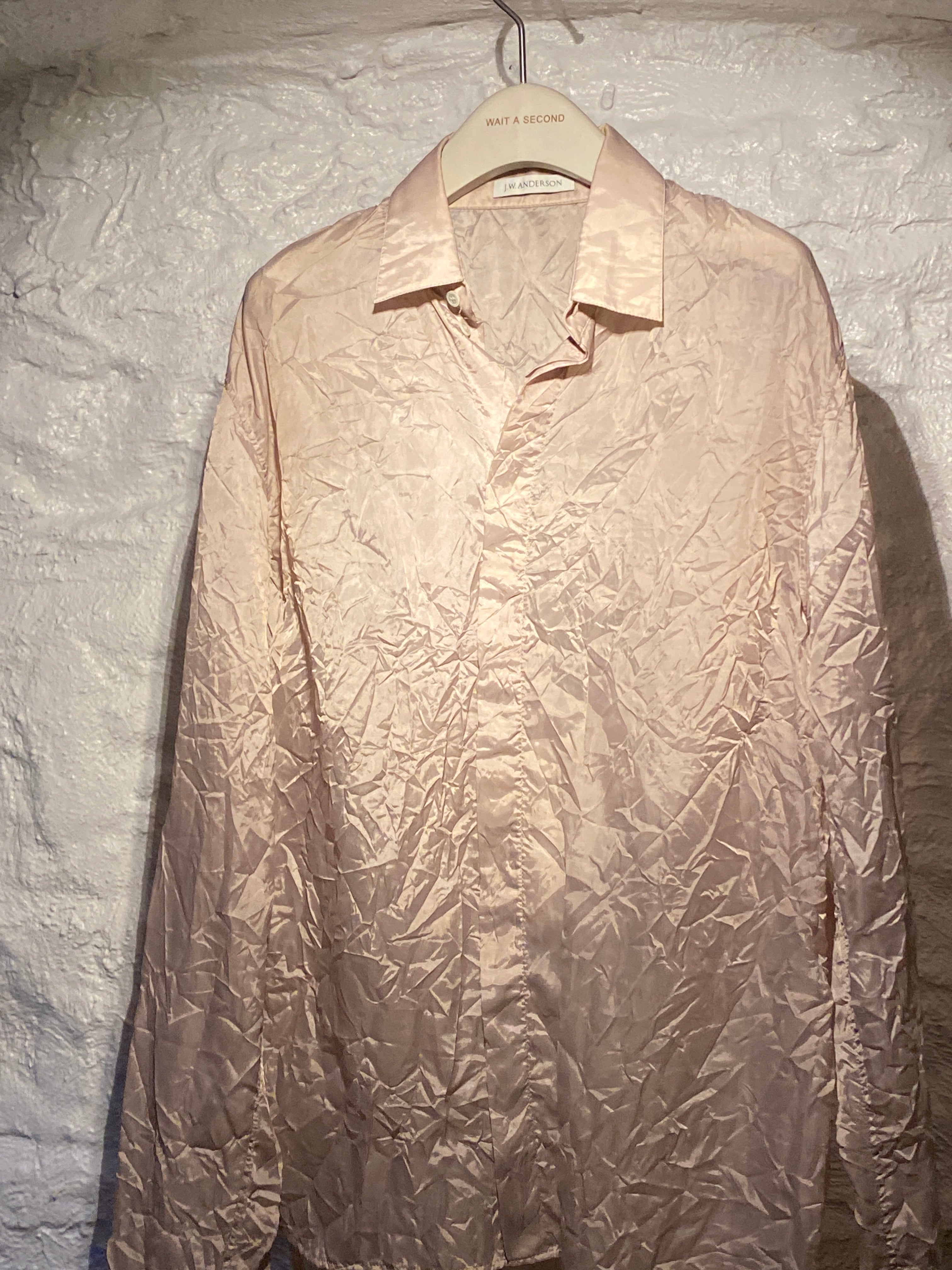 J.W Anderson Light Brown Long-Sleeve Buttons Shirt