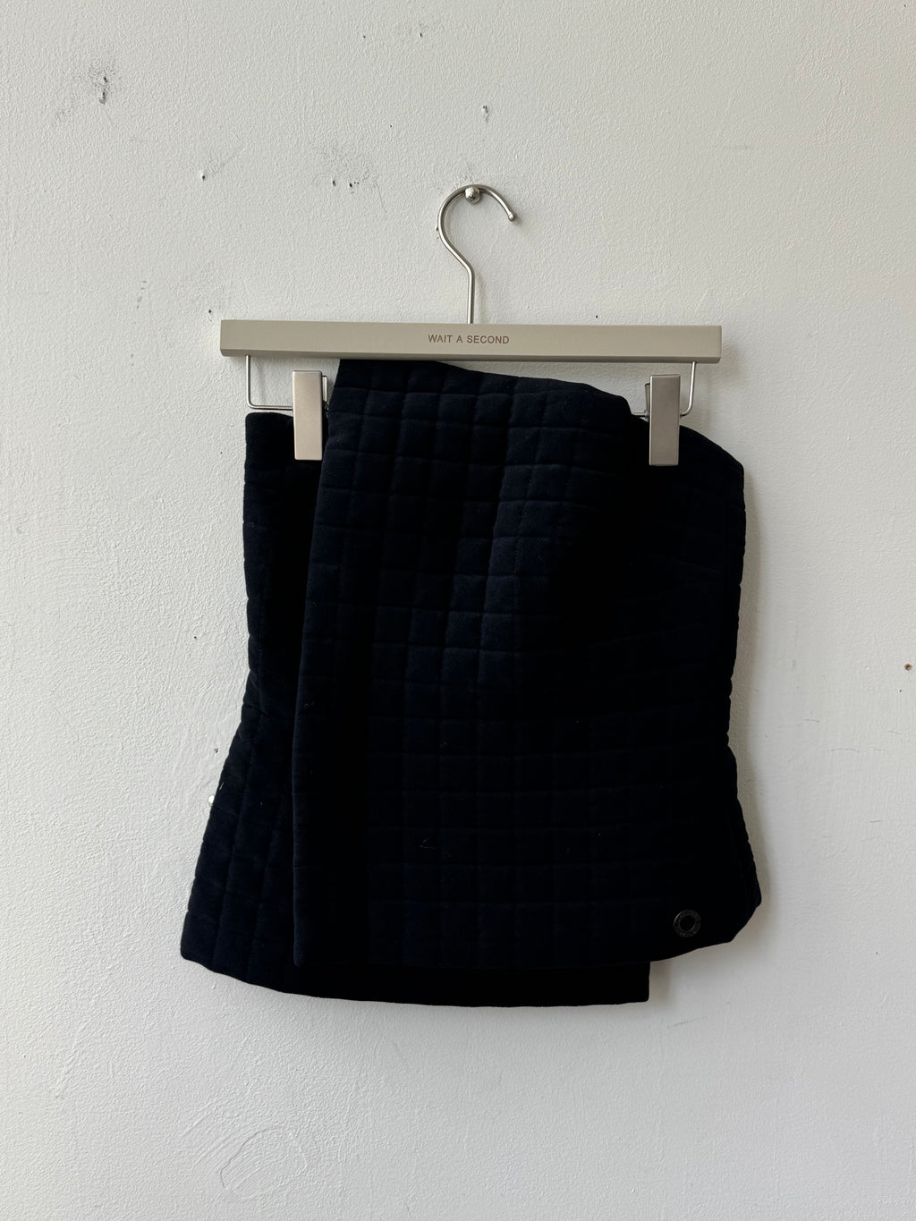 Chanel Black Asymmetrical Puffed Wrap Corset