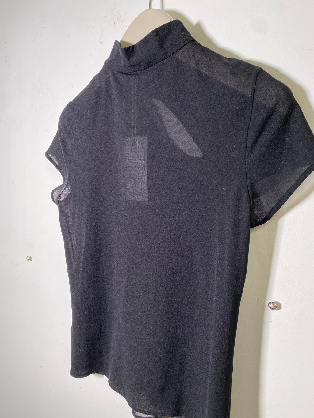 Vivienne Tam Dragon Qipao mesh top