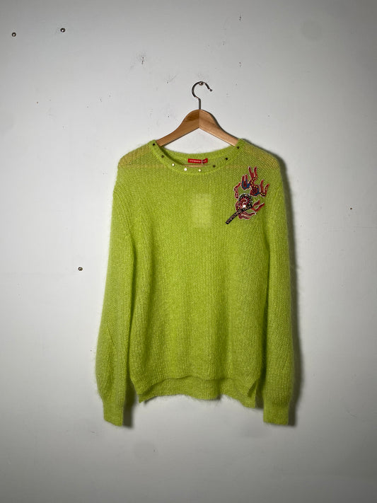 Vivienne Tam Green Sweater