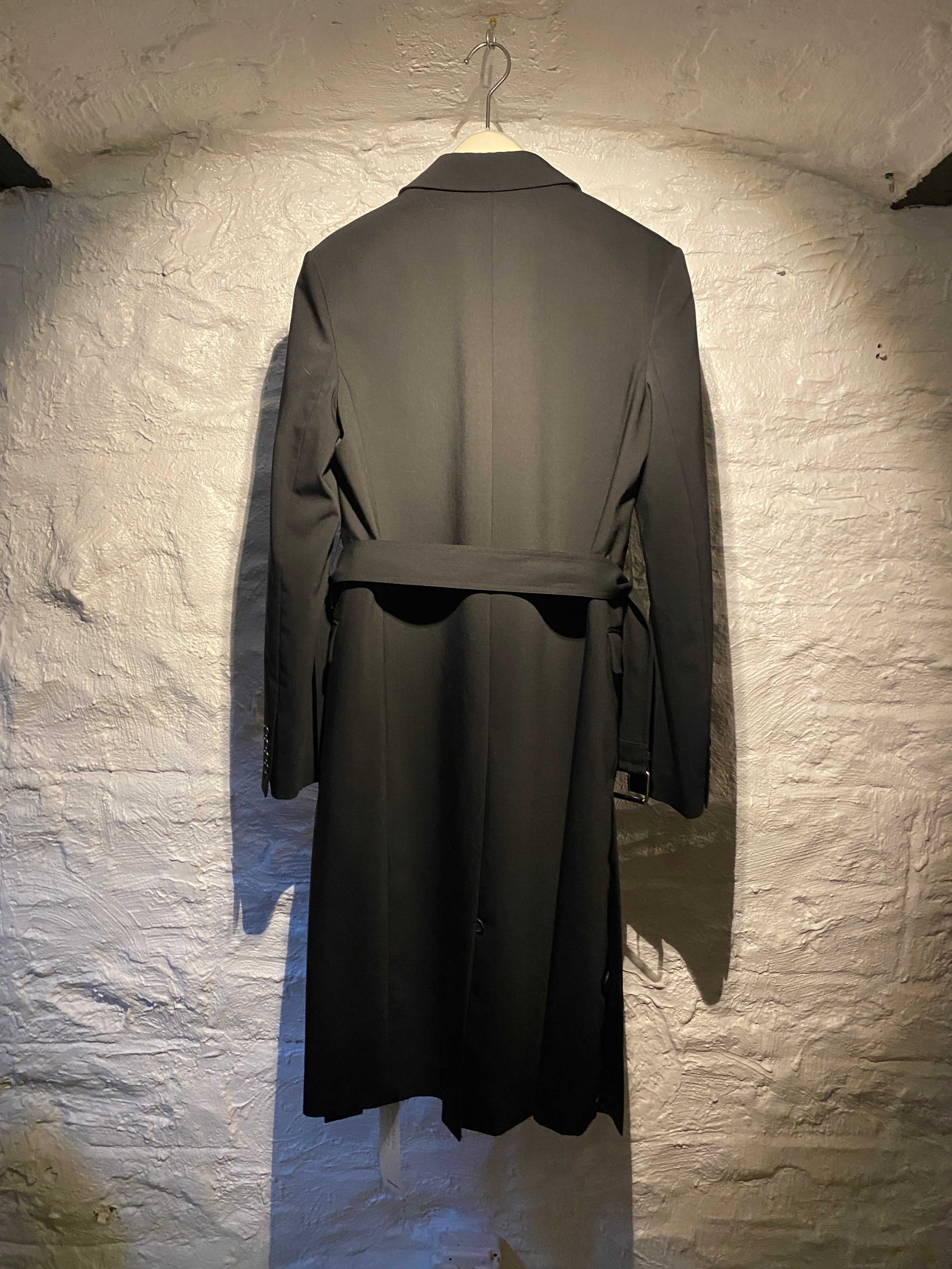 Helmut Lang Black Pocket Suit Long Blazer