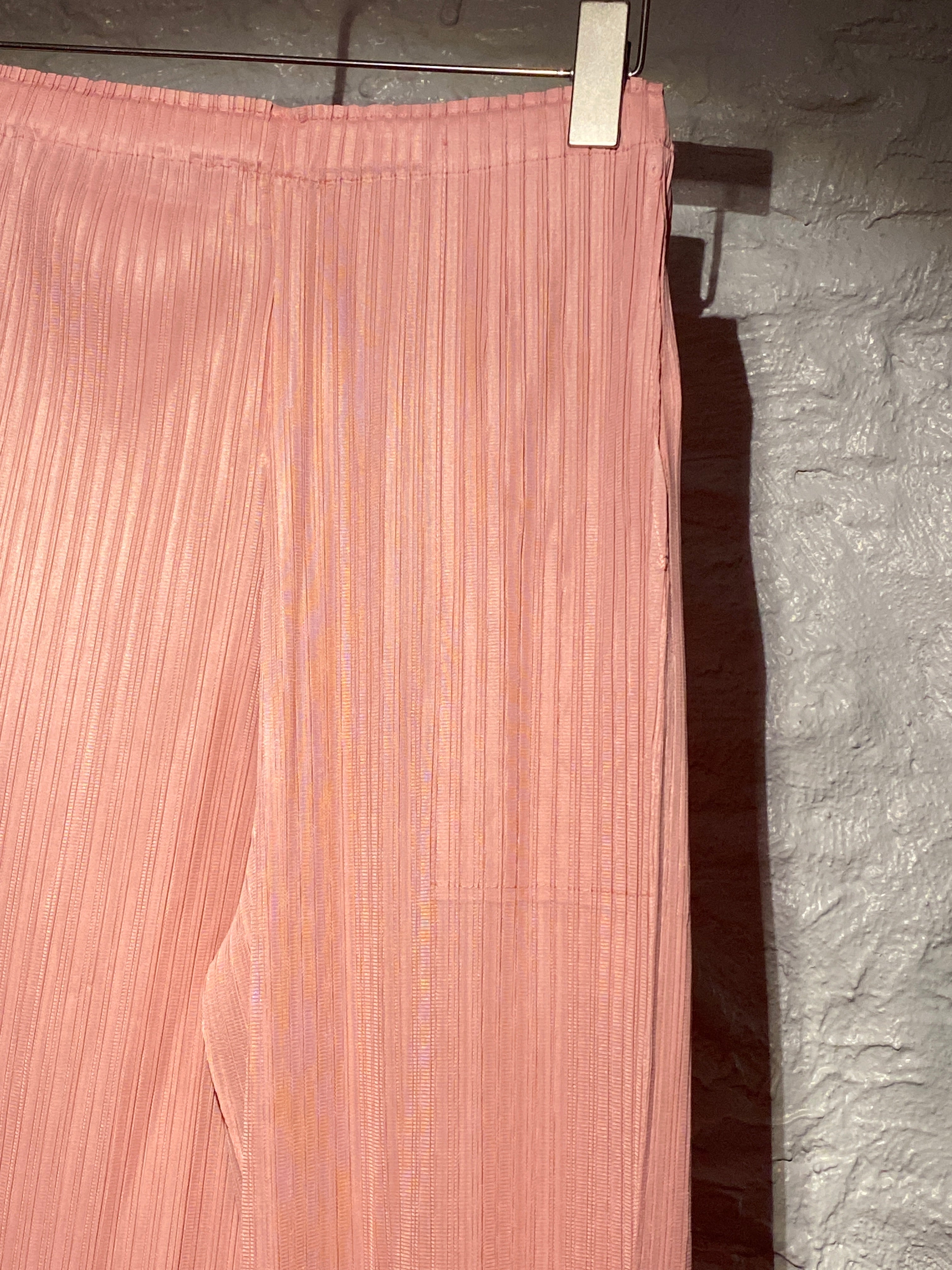 Issey Miyake Pleats Please Pink Trouser
