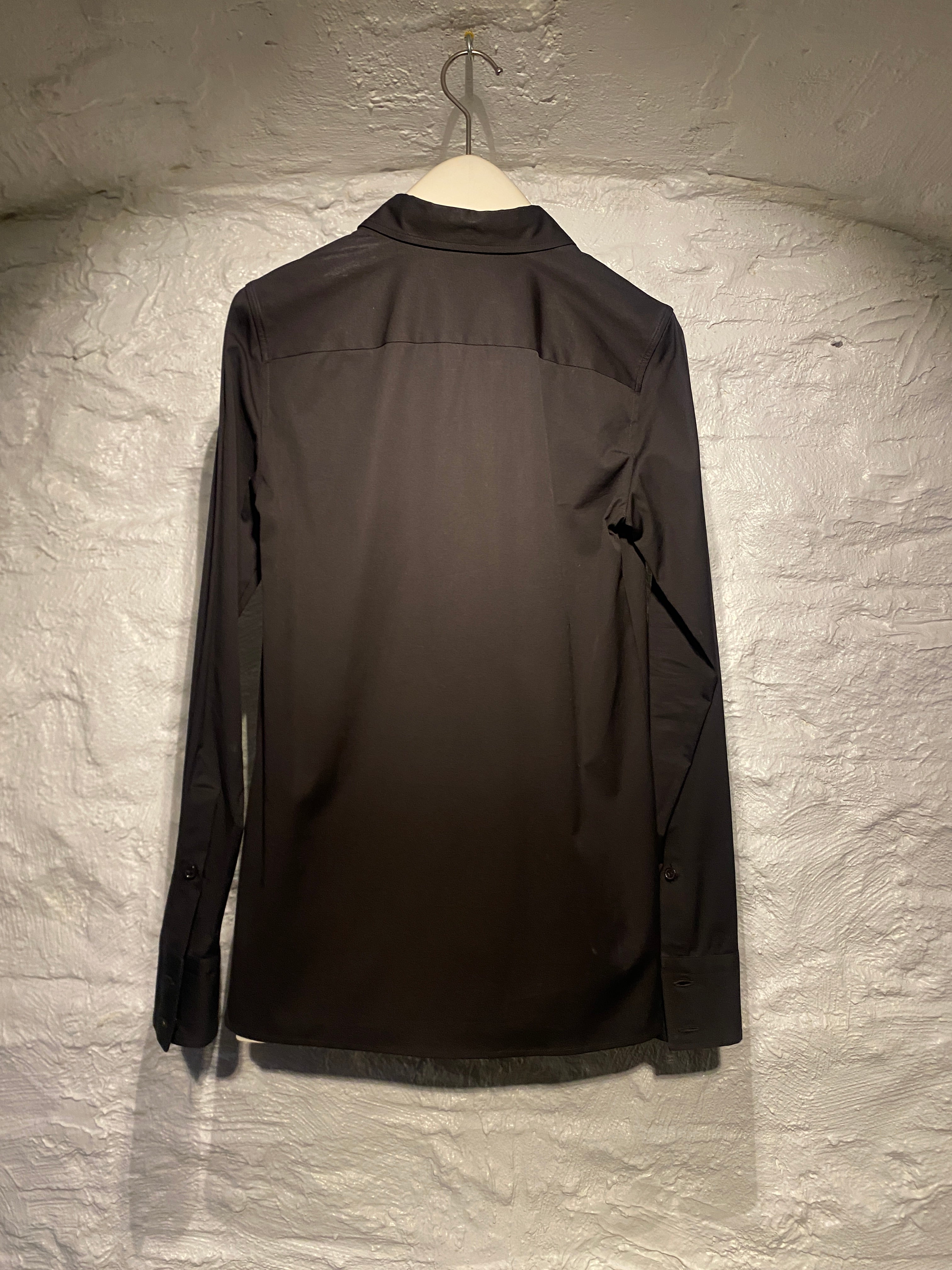 Bottega Veneta Fall 2020 Collection Brown Slim Shirt