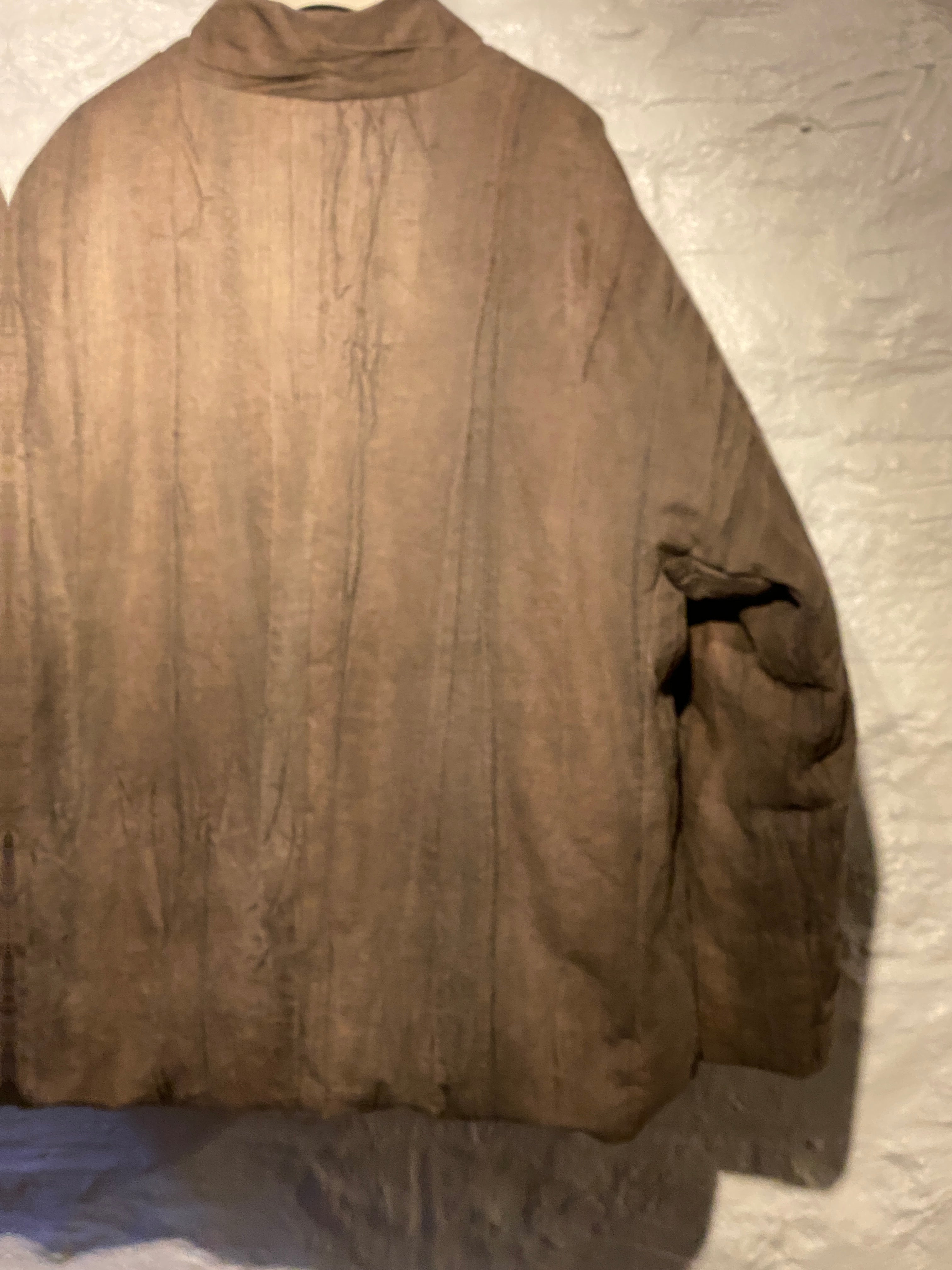 Kar Studio Mud Brown Padded Kimono Down Jacket