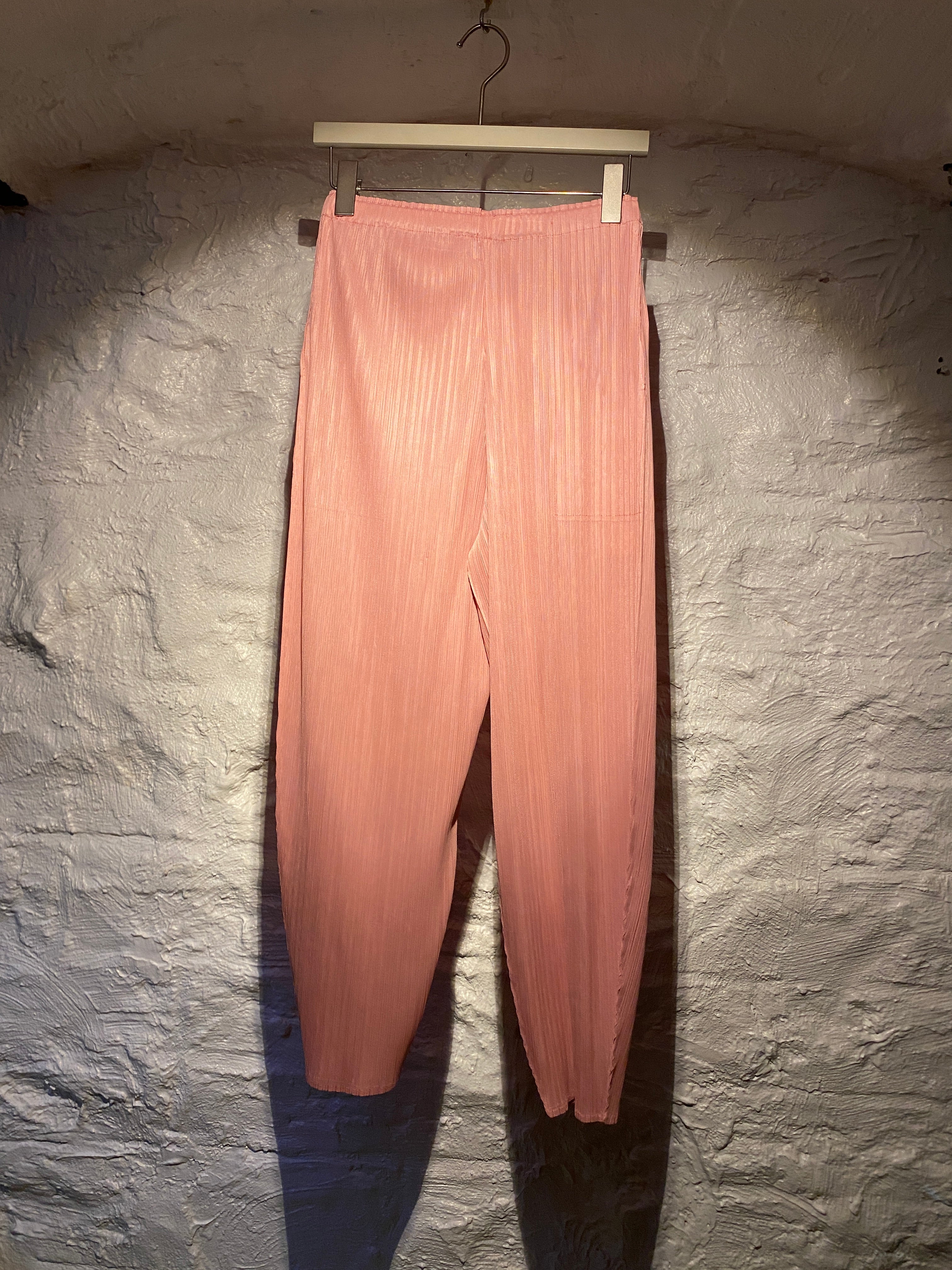 Issey Miyake Pleats Please Pink Trouser