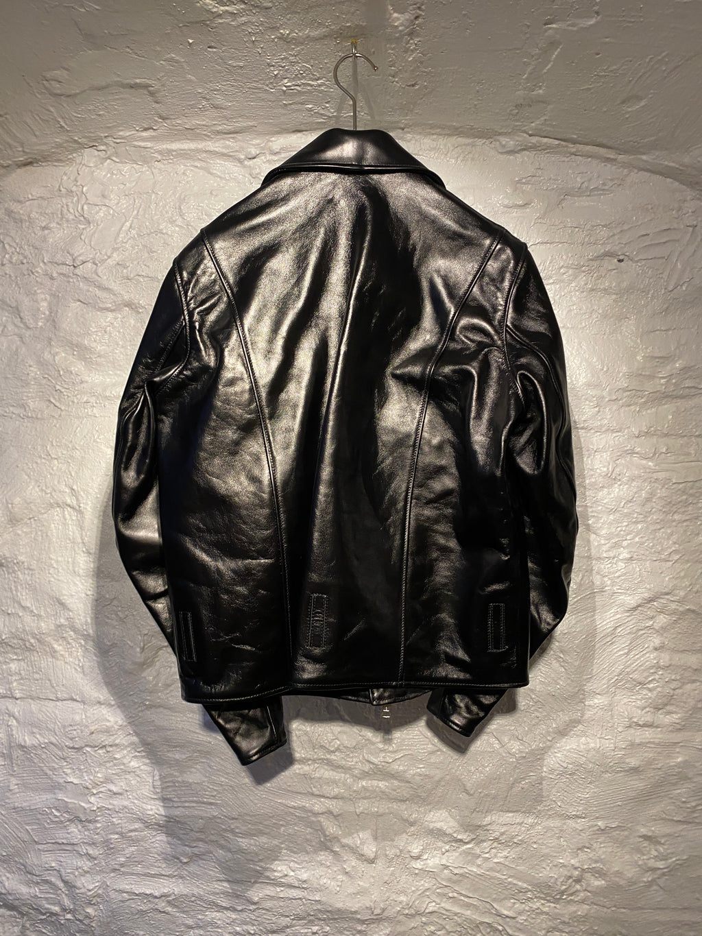 Our Legacy Aamon Black Hellraiser Leather Zipper Moto Jacket