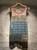 Save the Queen Multicolors Graphic Sequins Top