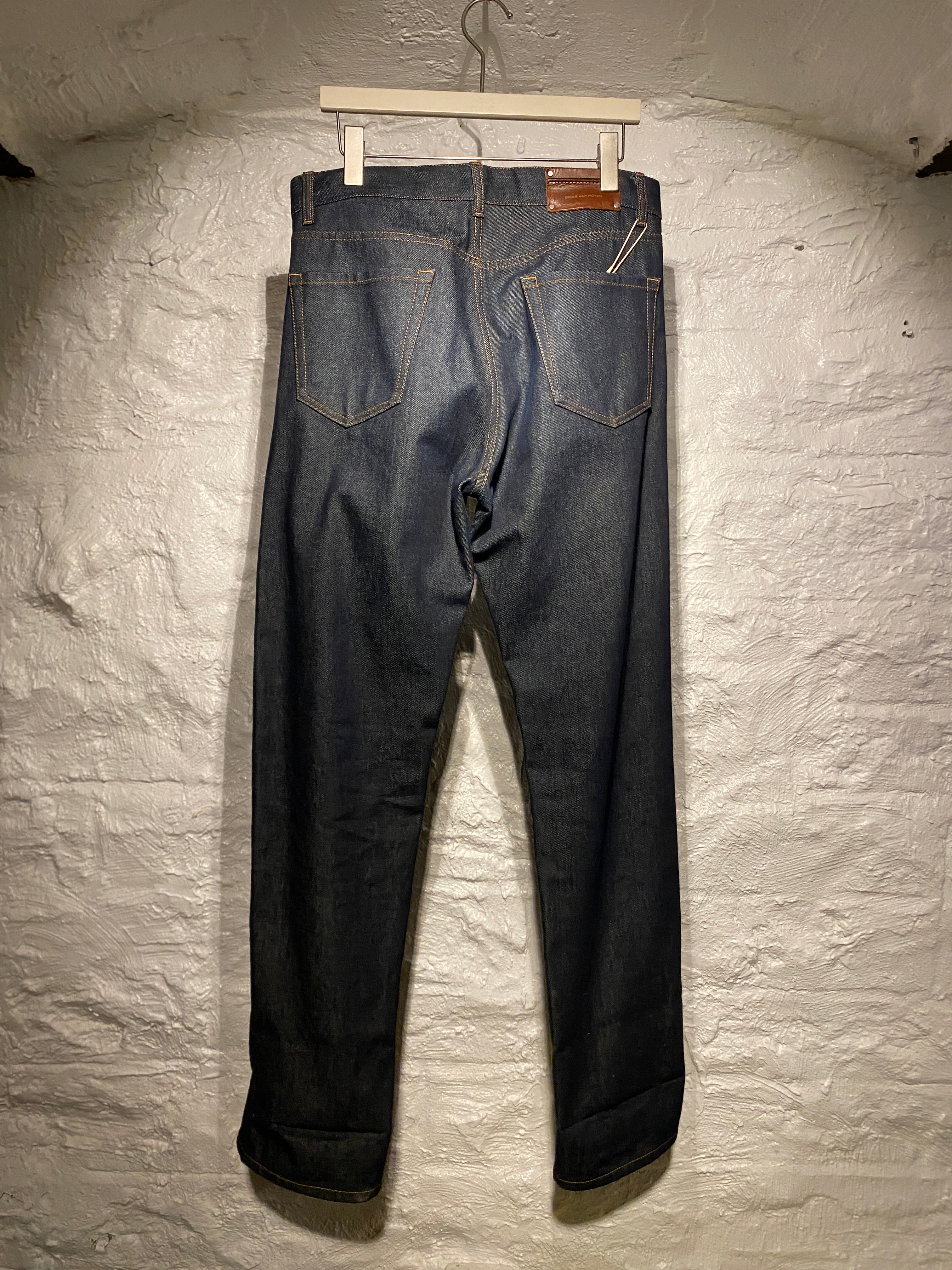 Dries Van Noten Dark Blue Denim Jean