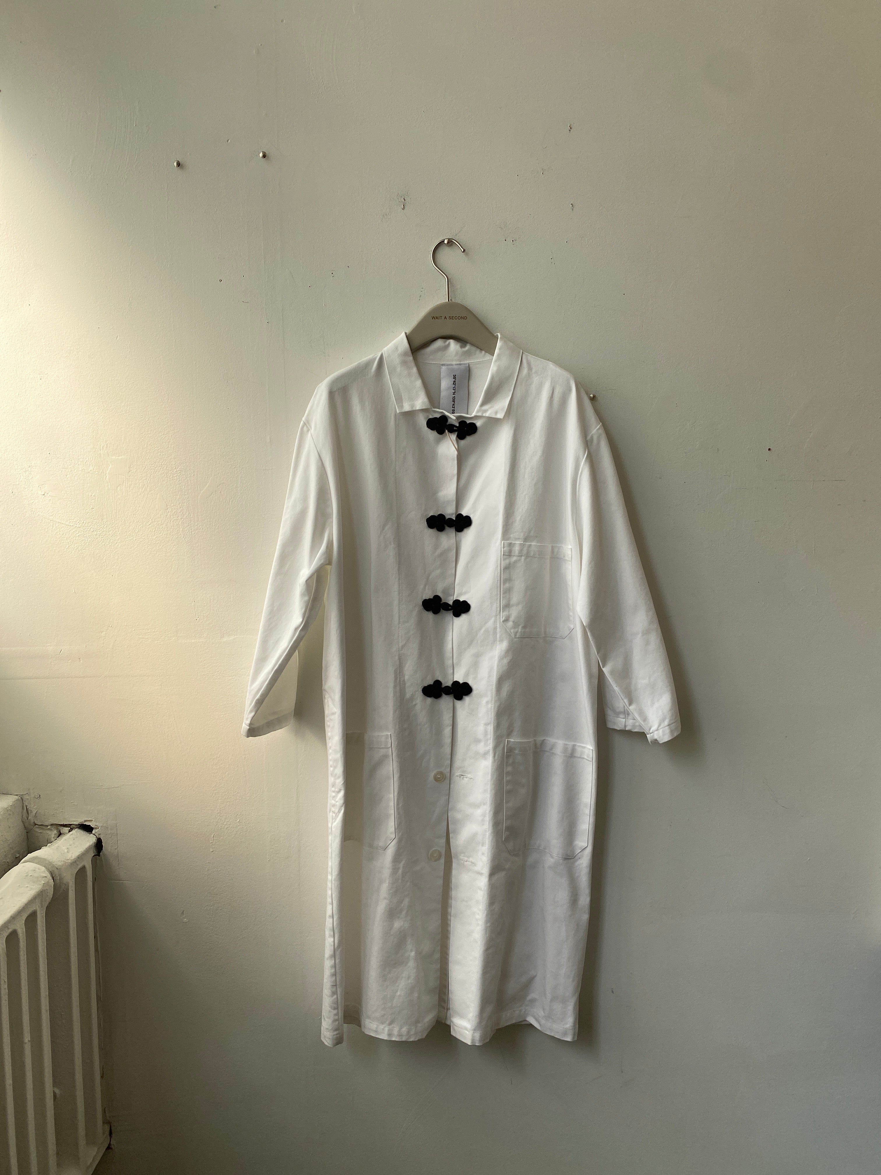La Kagū White Denim coat