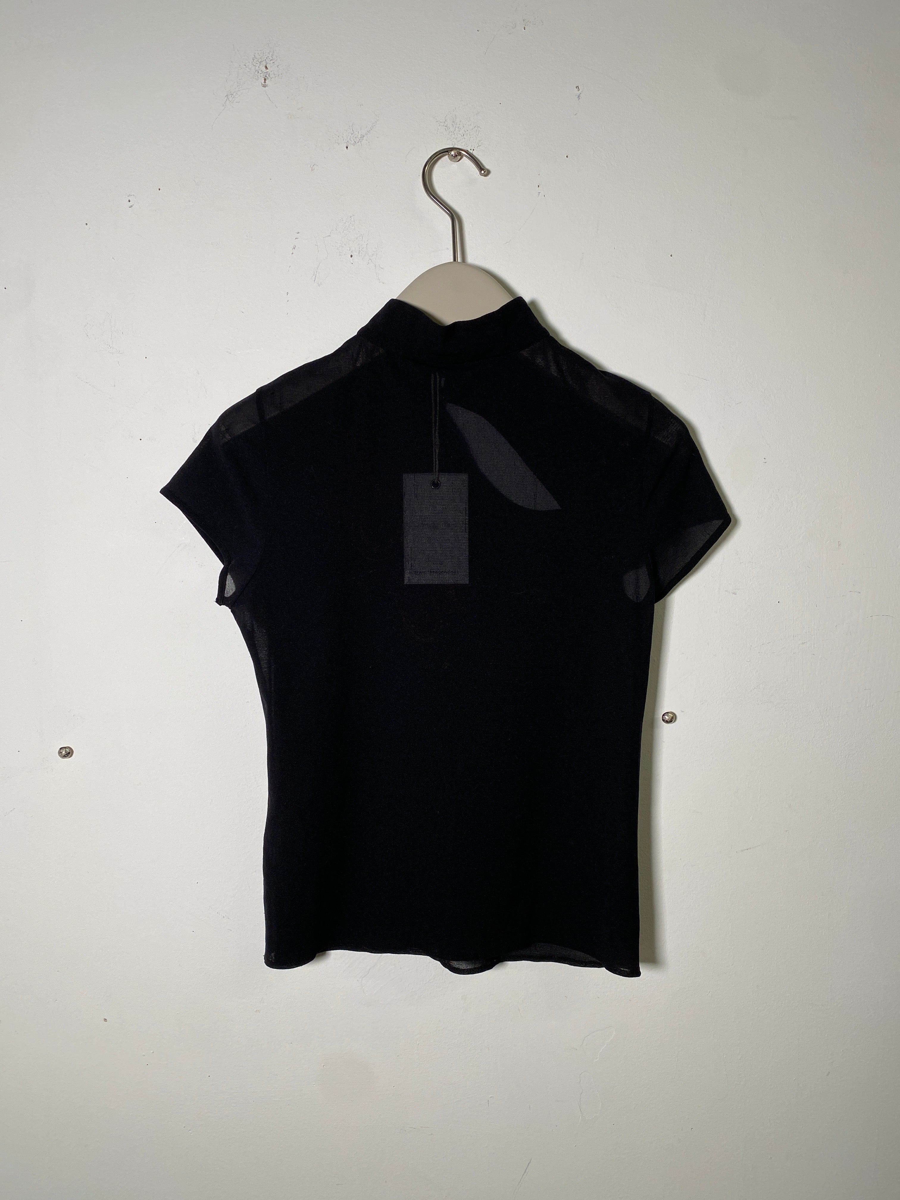 Vivienne Tam Dragon Qipao mesh top