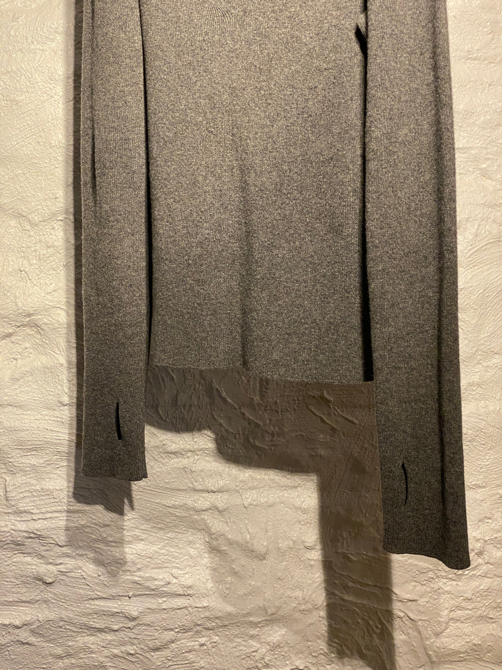 Balenciaga Grey V-neck Sweater