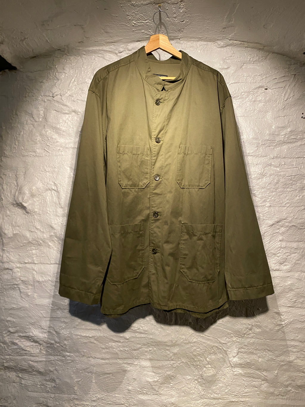 Engineered Garments Olive Green Four Pockets Jacket