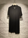 MM6 Maison Margiela	Black T-Shirt Button-Down Jumpsuit