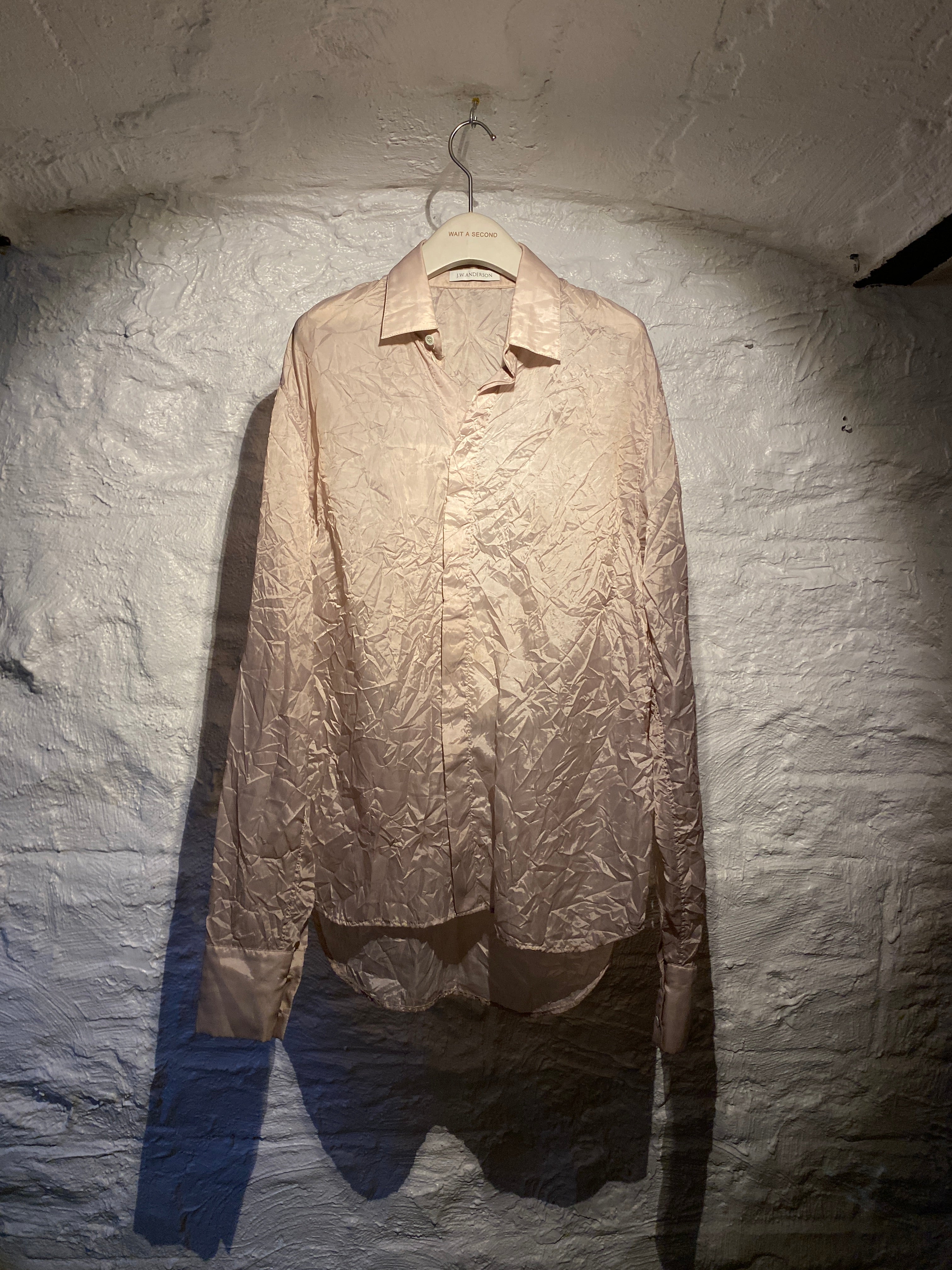 J.W Anderson Light Brown Long-Sleeve Buttons Shirt