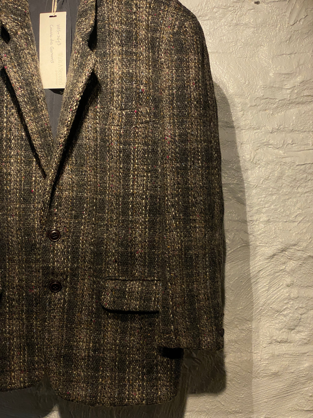 Comme des Garcons Homme Multicolors Wool Blend Blazer