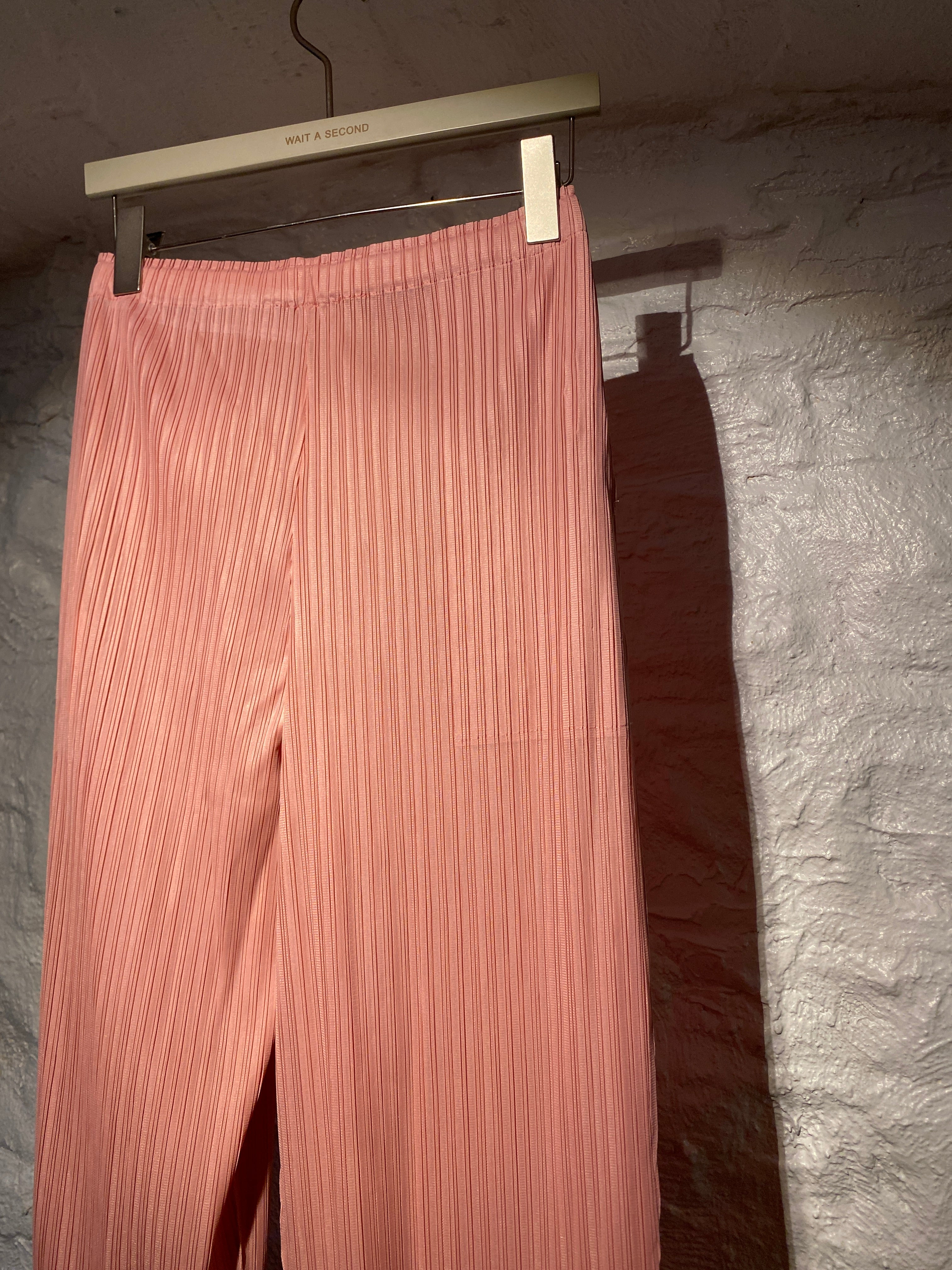 Issey Miyake Pleats Please Pink Trouser