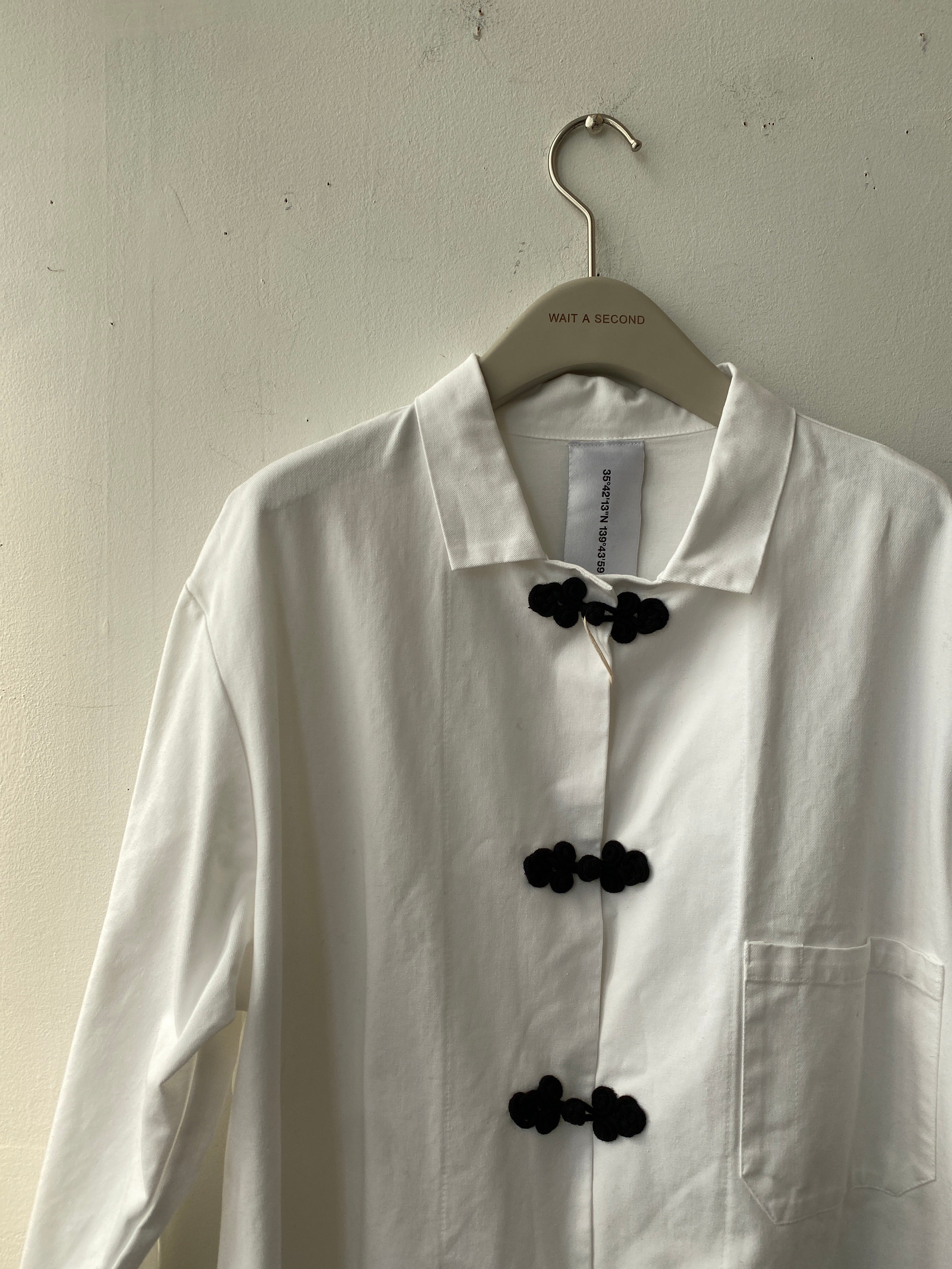 La Kagū White Denim coat