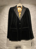 Roberto Cavalli Black Velvet Blazer