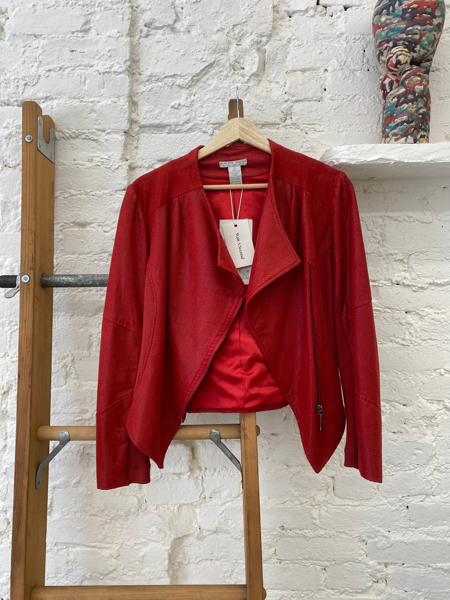 WAS-2377 Alberto Makail Red Jacket