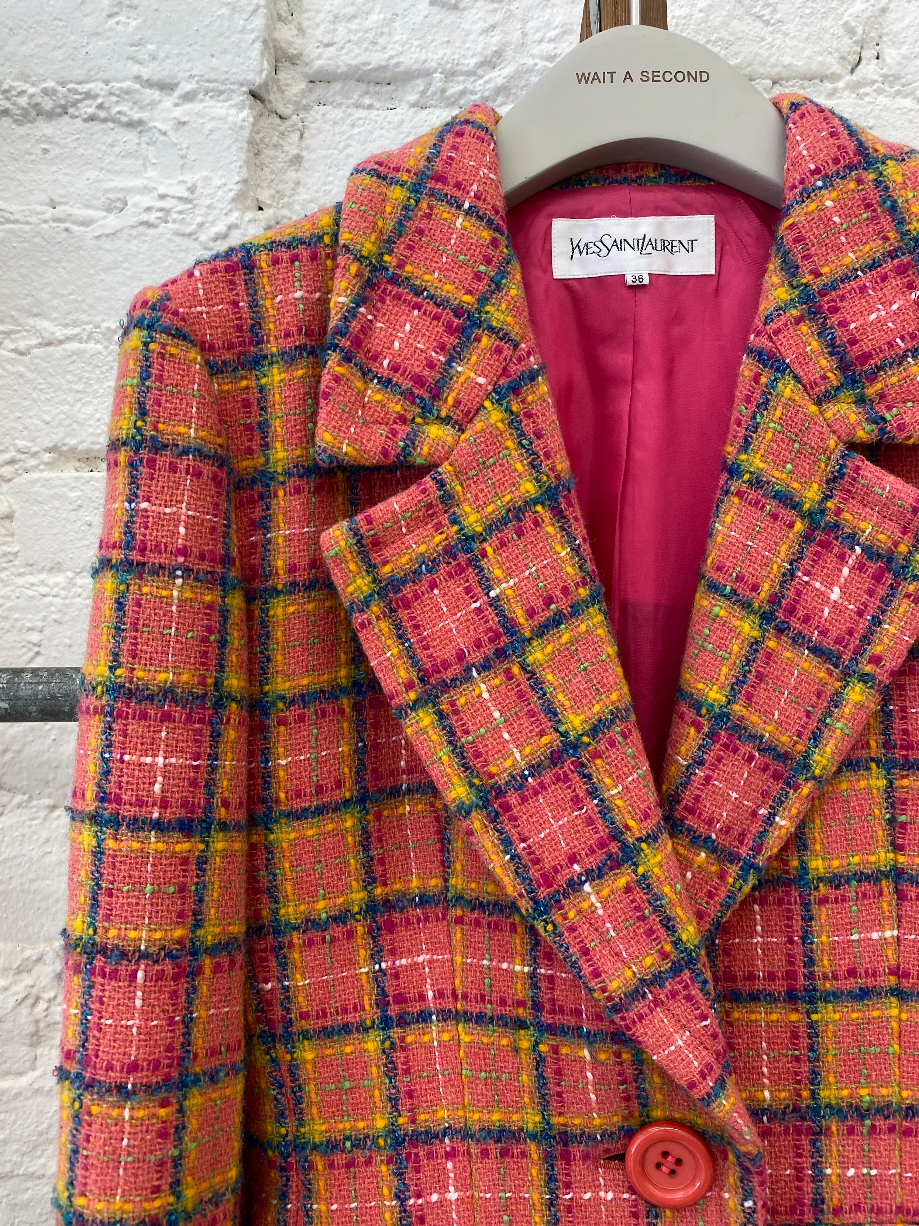 WAS-2463 Yves Saint Laurent Vintage Blazer