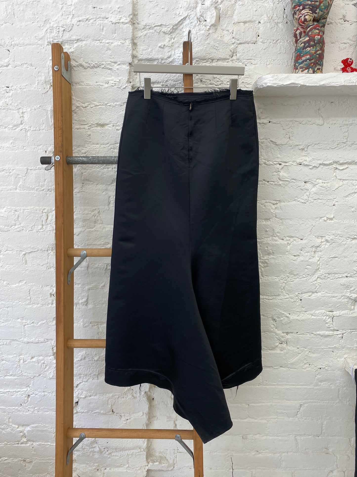 WAS-24184 CDG Black Long Skirt