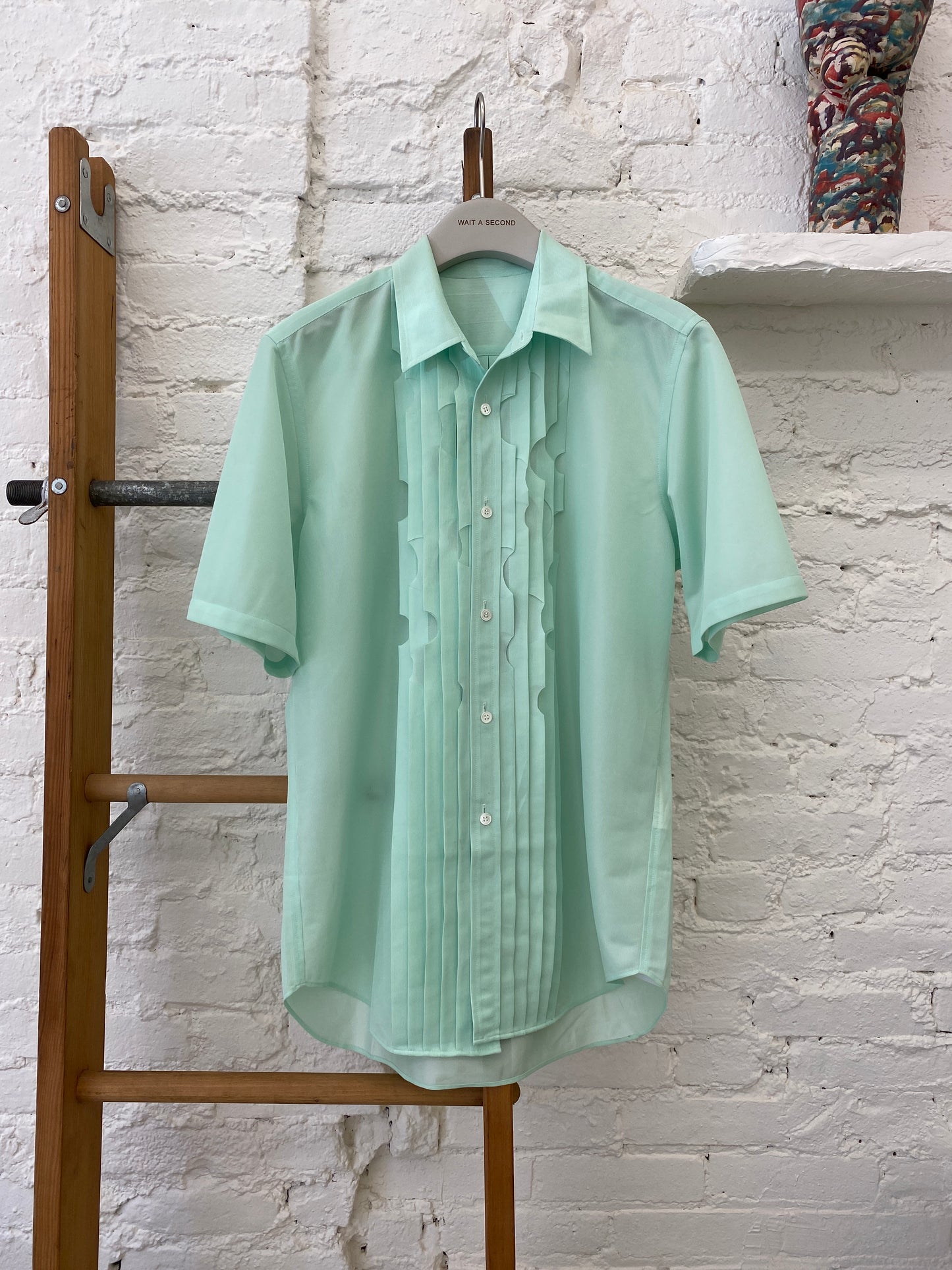 WAS-24195 CDG Green Shirt