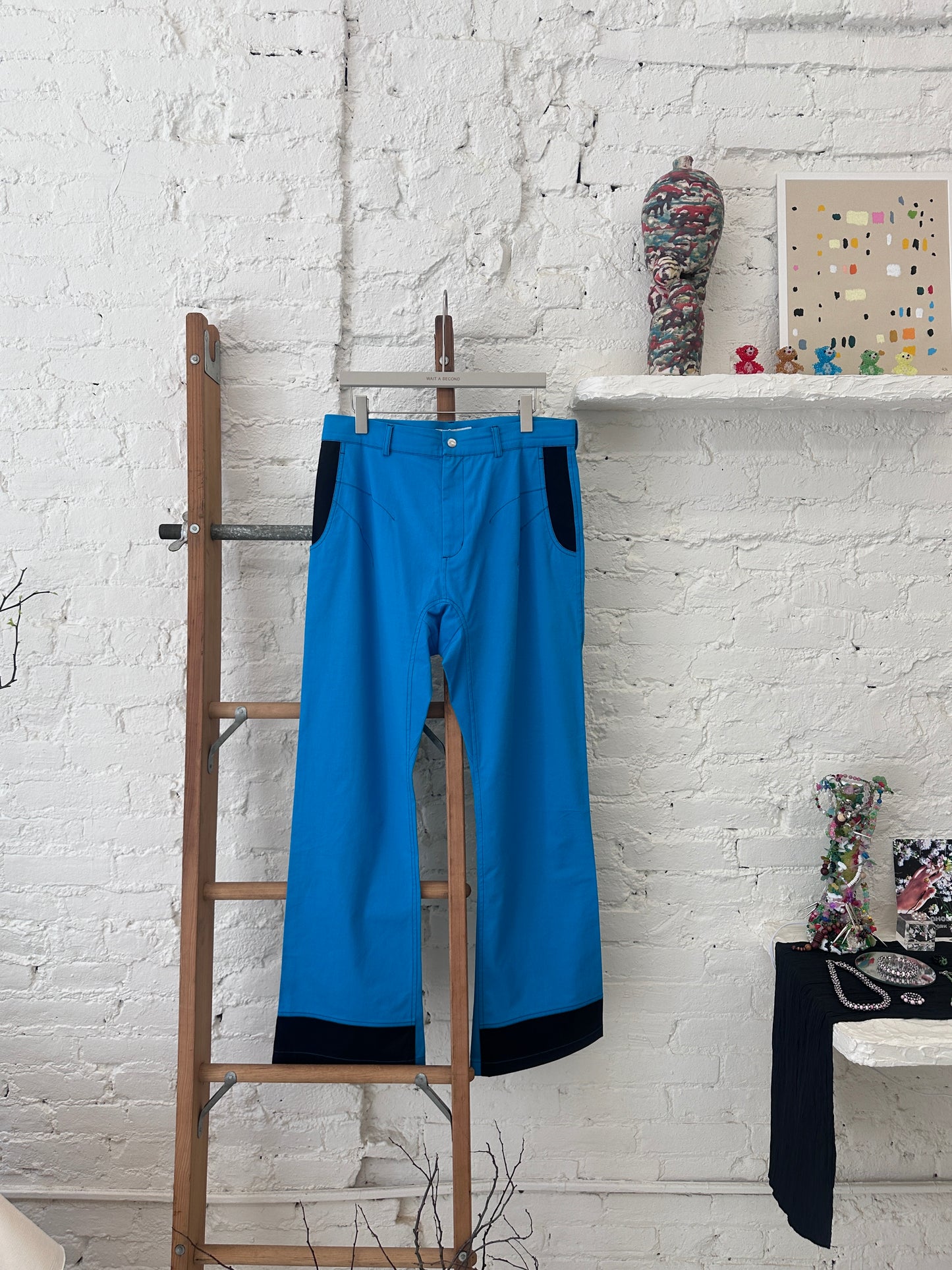 WAS-24457 KIKO KOSTADINOV Blue Pants