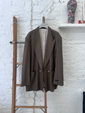 Fear of God Wool Twill Brown 'The Suit' Blazer